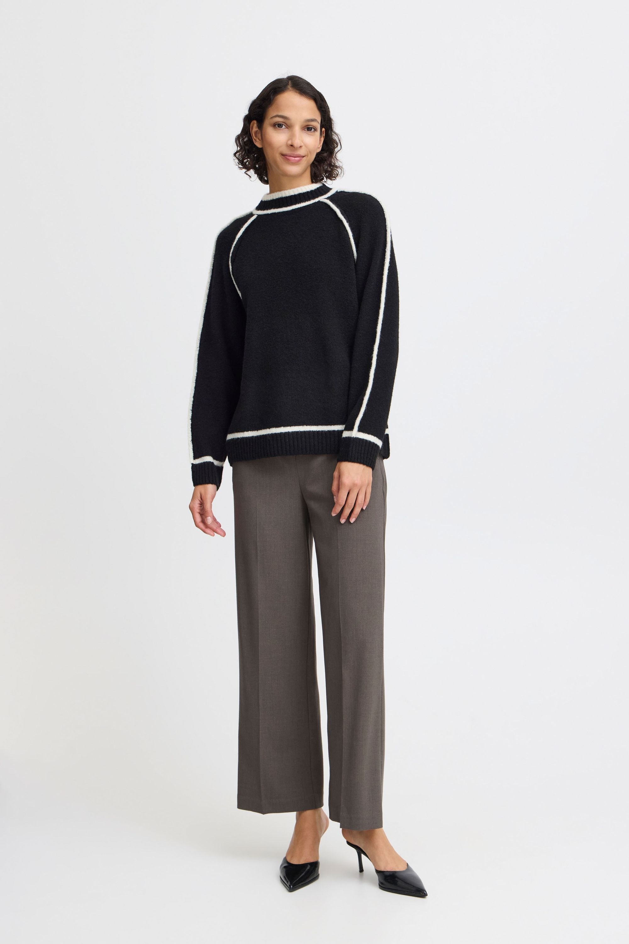 b.young Strickpullover »Strickpullover BYNINNA W. TURTLENECK -«