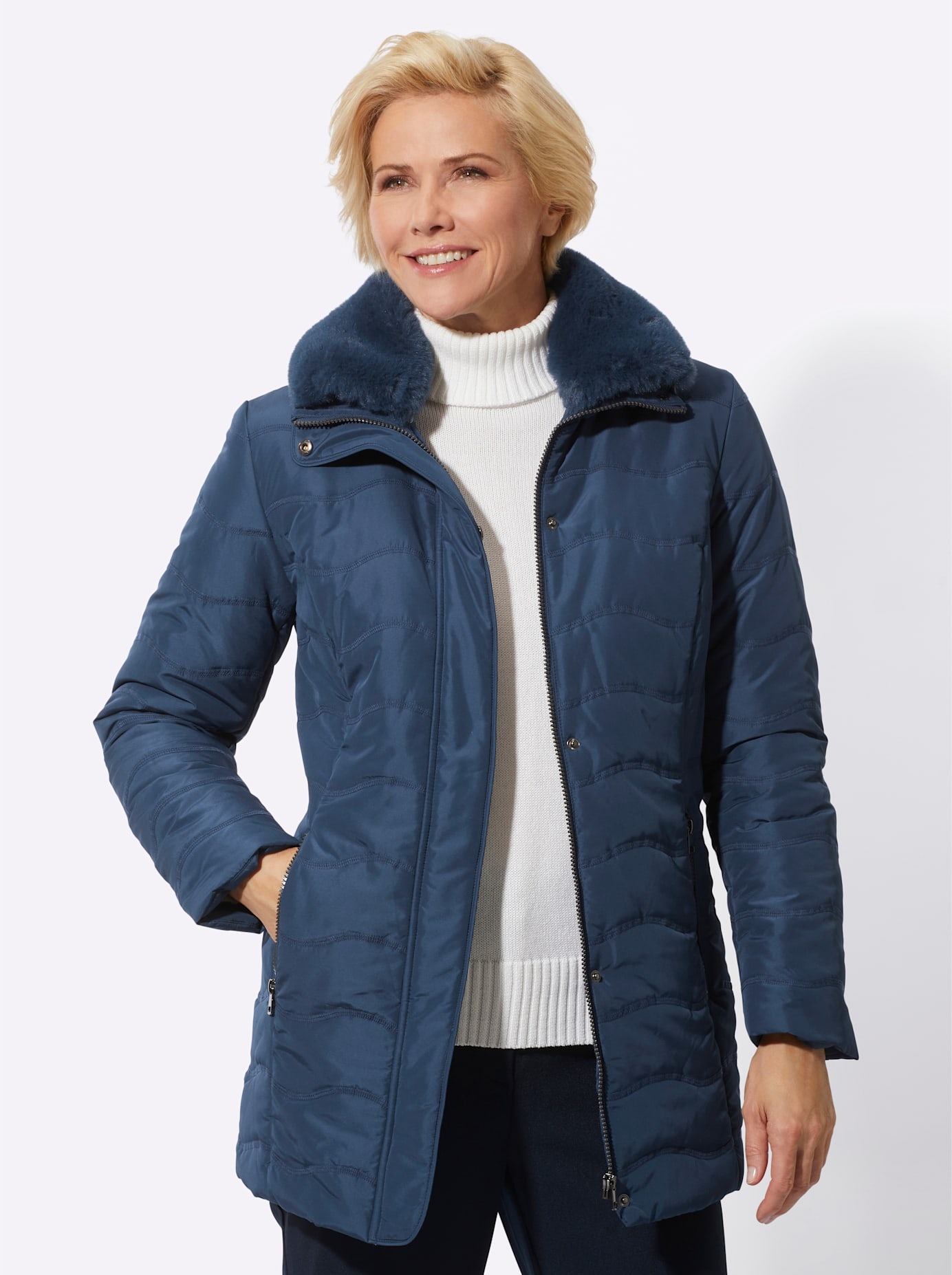 Classic Steppjacke, ohne Kapuze günstig online kaufen