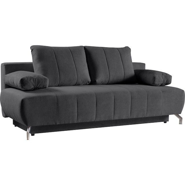 WERK2 Schlafsofa »Troya«, 2-Sitzer Sofa und Schlafcouch mit Federkern &  Bettkasten bestellen | BAUR