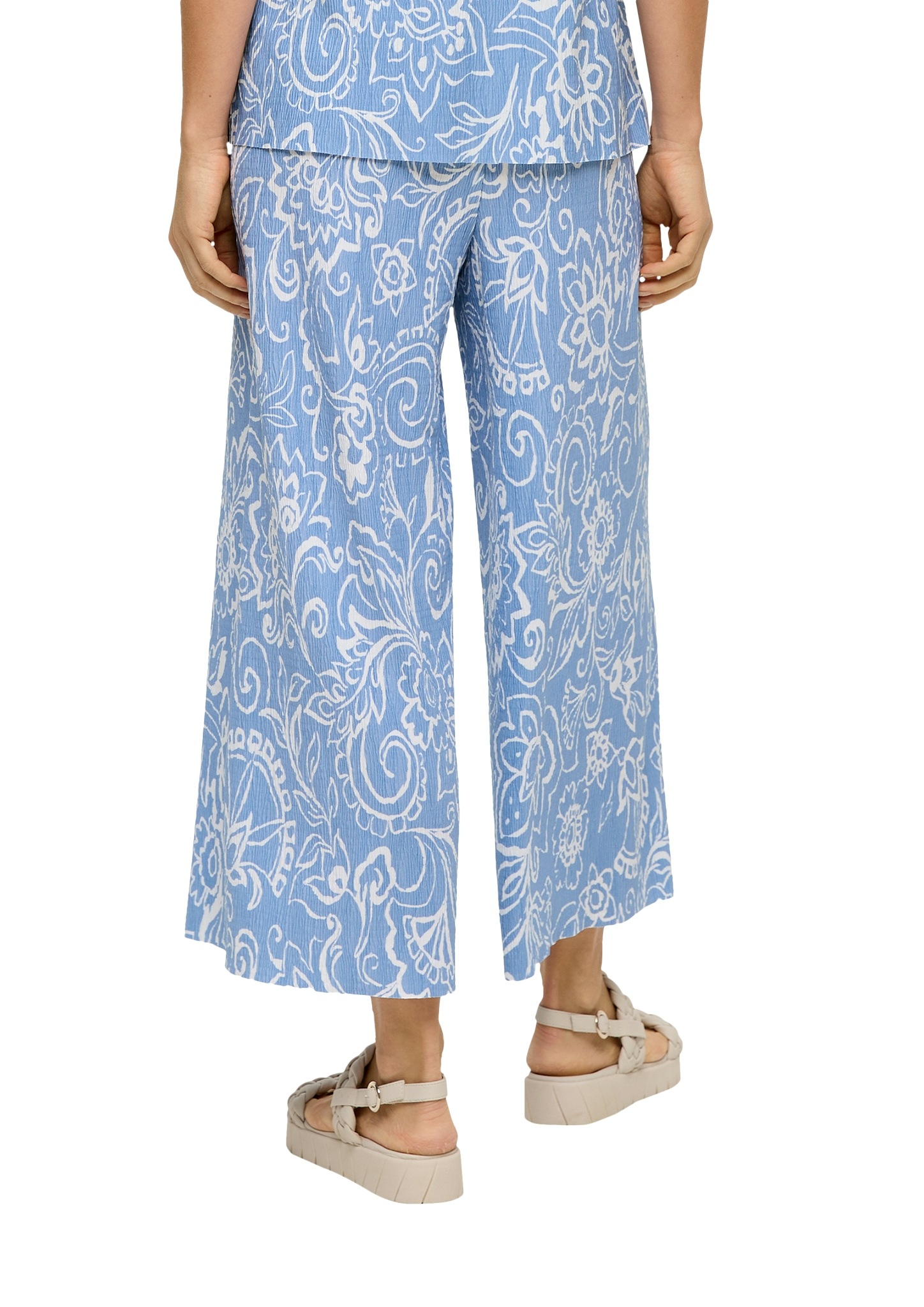 s.Oliver Culotte, Sommerhose mit Struktur