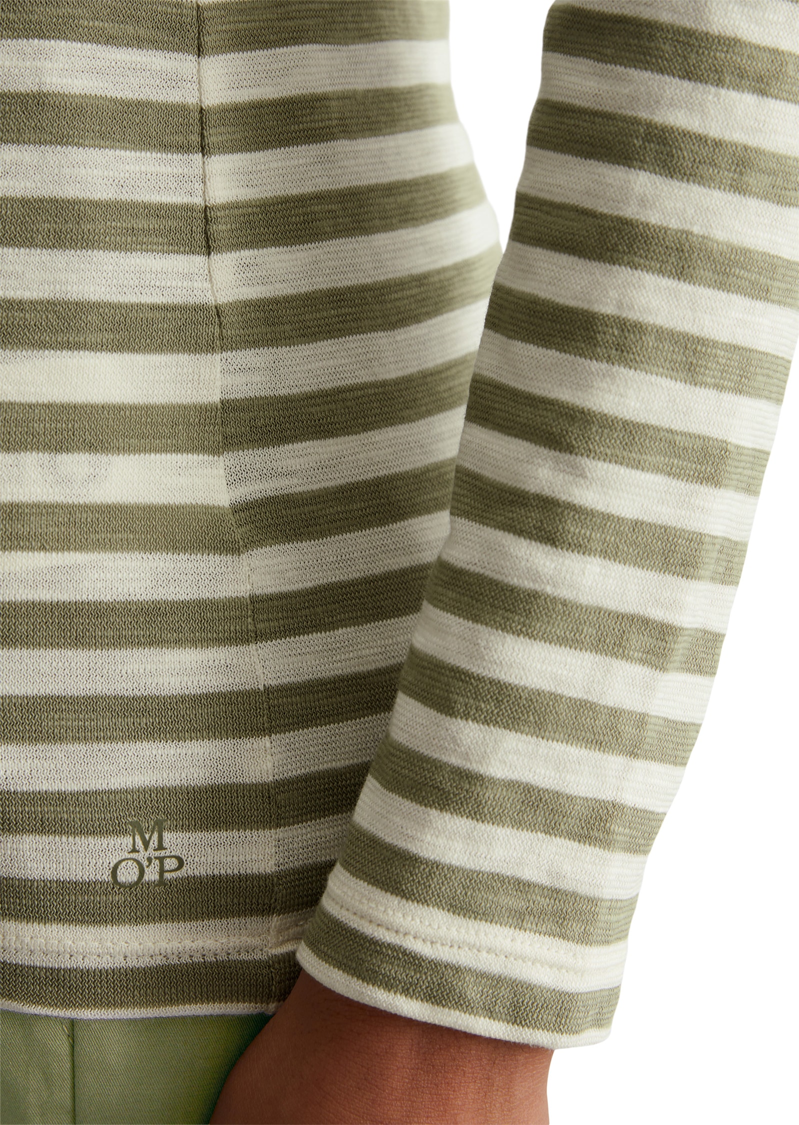 Marc O'Polo Langarmshirt »aus Slubjersey«