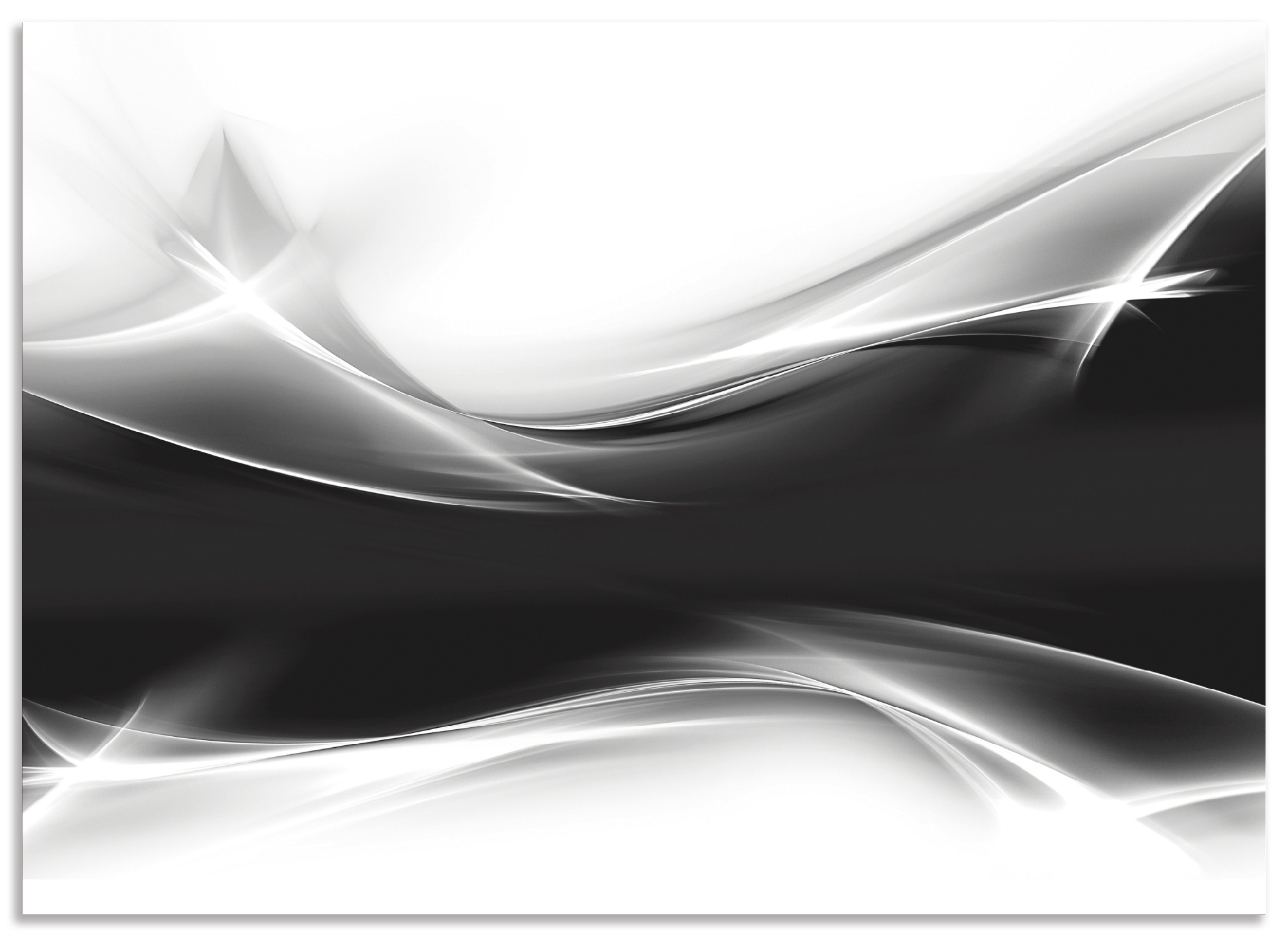 Artland "Kreatives Element" Alu Spritzschutz mit Klebeband, einfache Montage