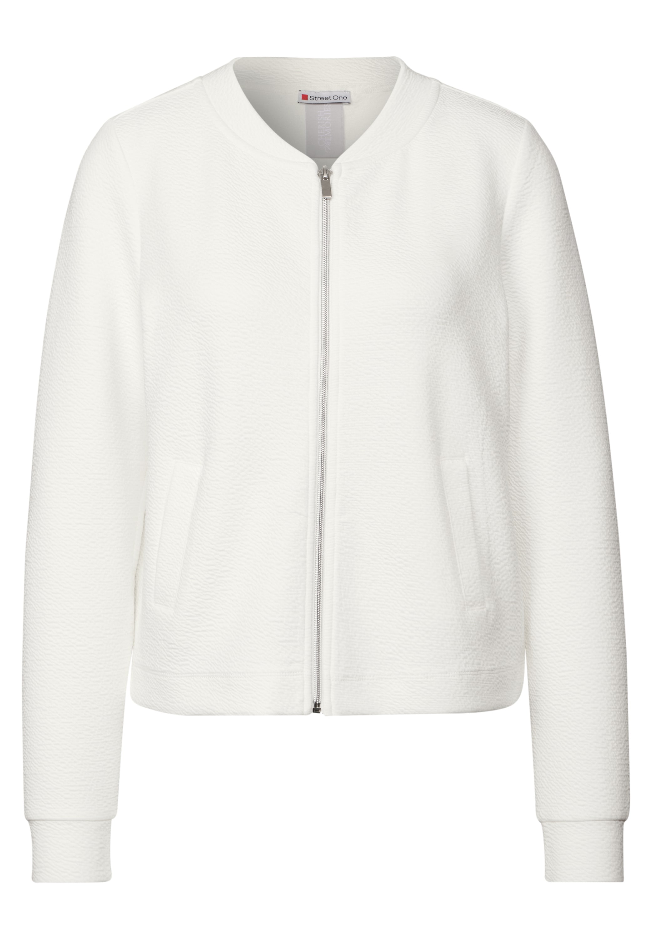 STREET ONE Cardigan, aus Baumwolle mit Stretchanteil