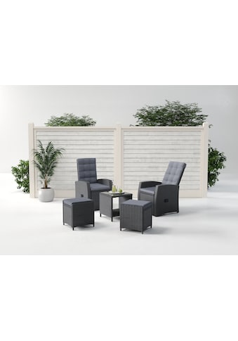 KONIFERA Gartenlounge-Set »Paris« (Set 9 dalys ...