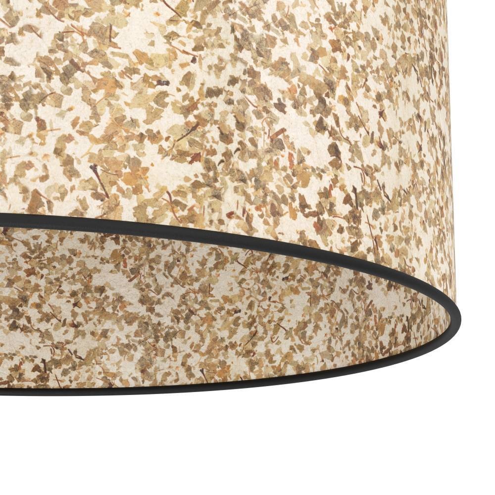 EGLO Deckenleuchte »BUTTERBURN«, 1 flammig, Leuchtmittel E27 | ohne Leuchtmittel, Deckenleuchte, Wohnzimmerlampe mit getrockneten Birkenblättern, Ø 38cm