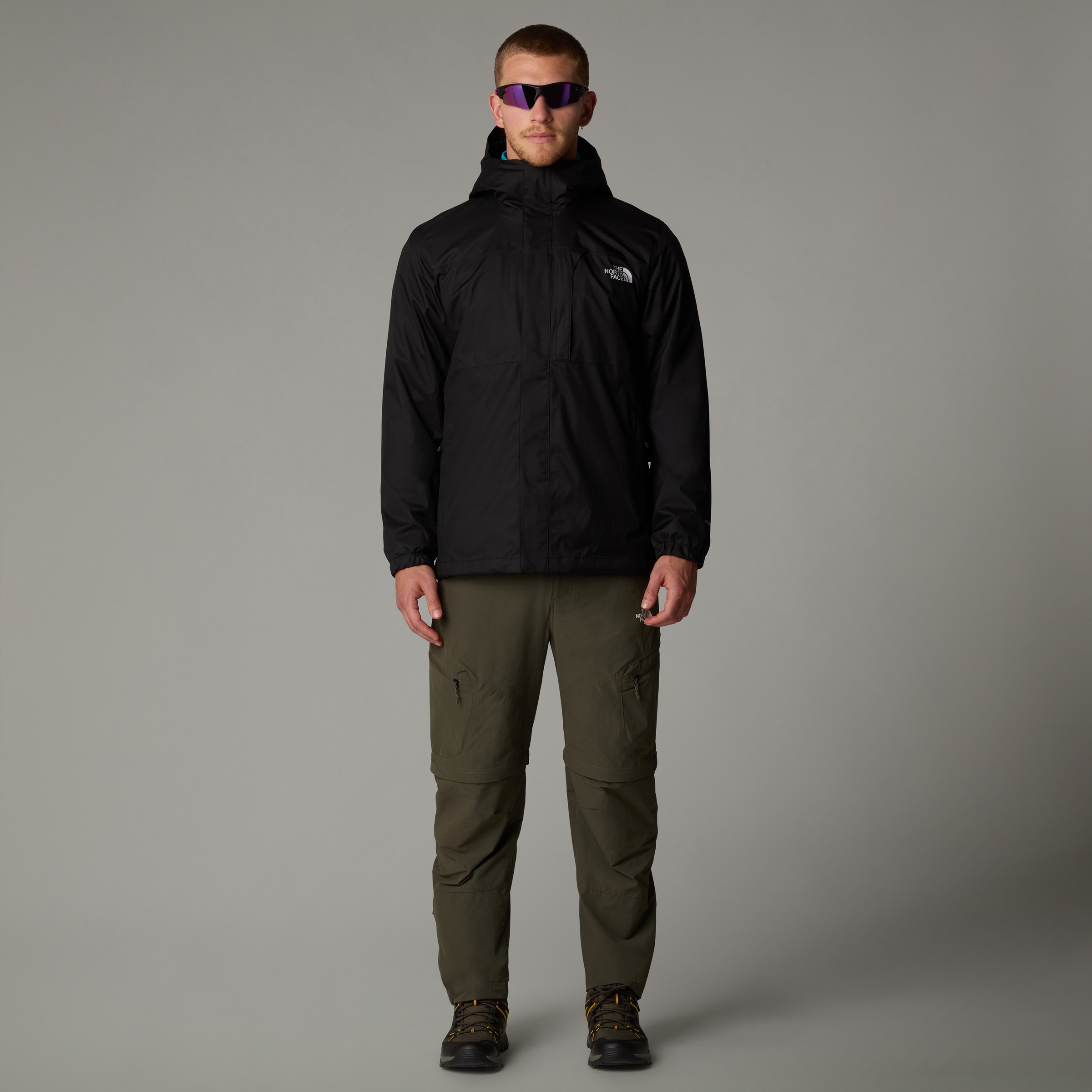 The North Face Outdoorjacke »M QUEST TRICLIMATE JACKET«, (2 St.), mit Kapuze, Winterjacke mit abnehmbarer Fleecejacke