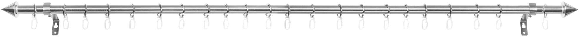 LICHTBLICK ORIGINAL Gardinenstange "Kegel" Ø 16 mm 1 läufig-läufig Fixmaß günstig online kaufen