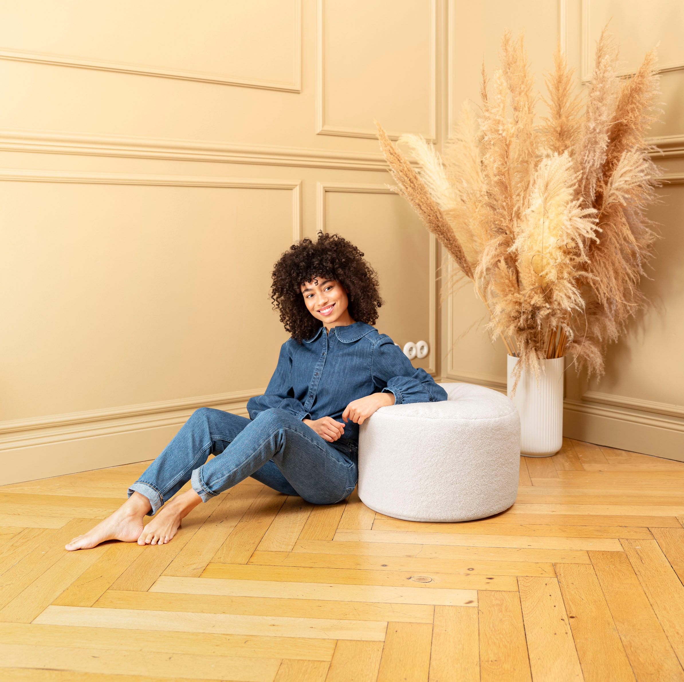 Magma Heimtex Sitzsack "DotCom WOOLLY" 1 Stk. tlg. günstig online kaufen