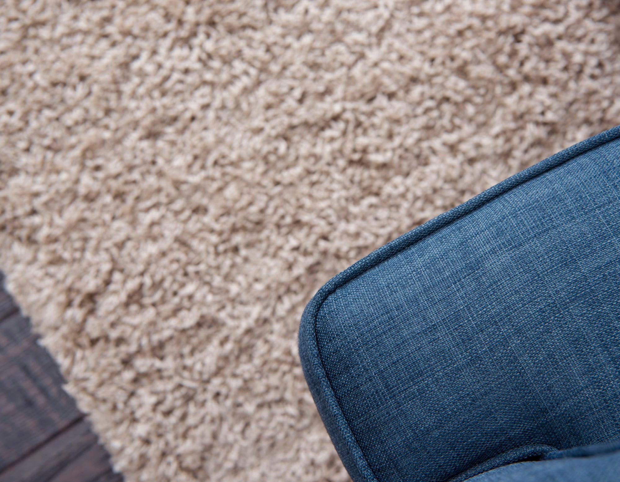 Myflair Möbel & Accessoires Hochflor-Teppich »Shaggy Shag Lagerräumung«, rechteckig, 38 mm Höhe, gewebt, Uni Farben, ideal im Wohnzimmer & Schlafzimmer