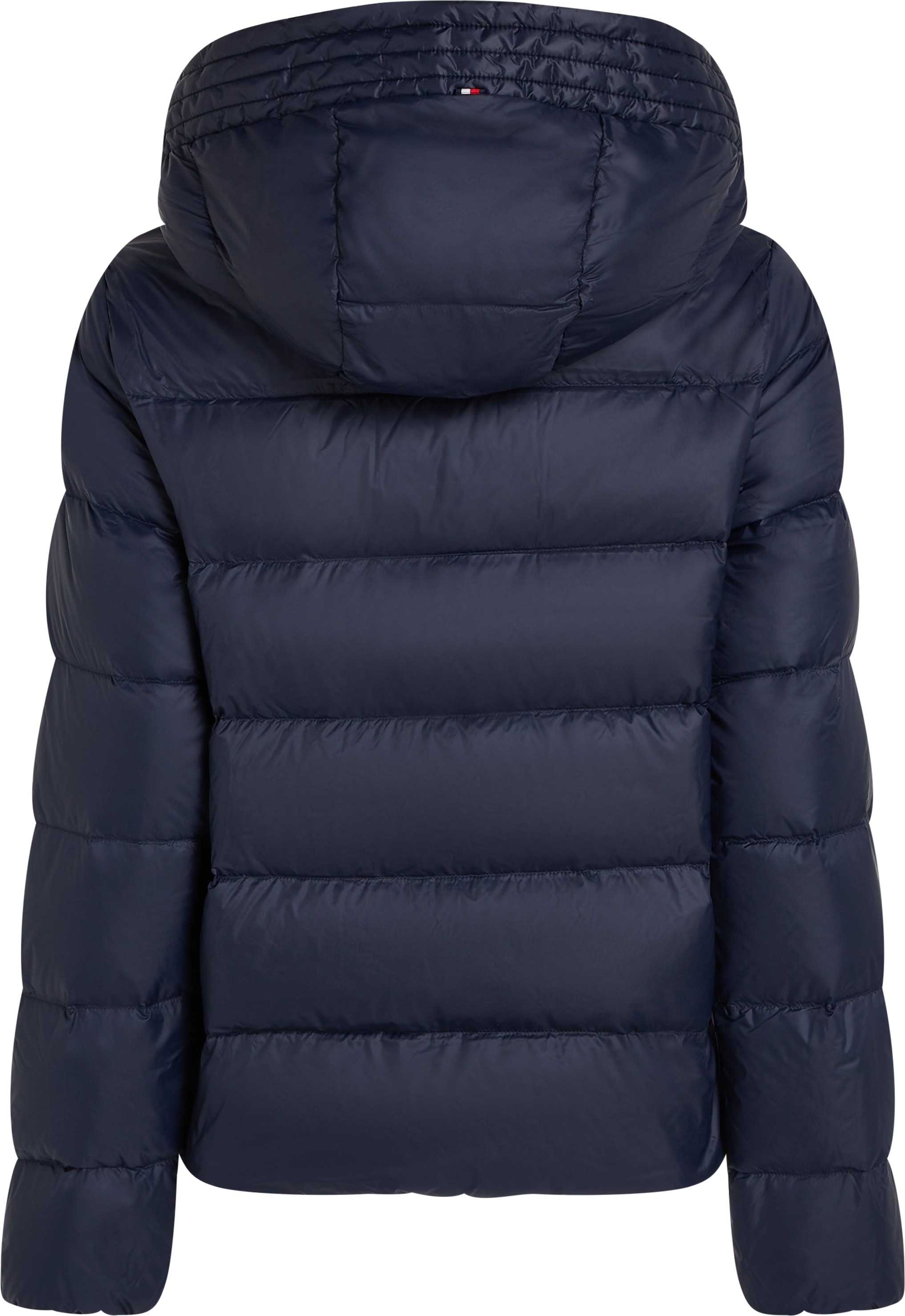 Tommy Hilfiger Steppjacke »LW DOWN CASUAL JACKET«, mit Kapuze, mit Logoprägung