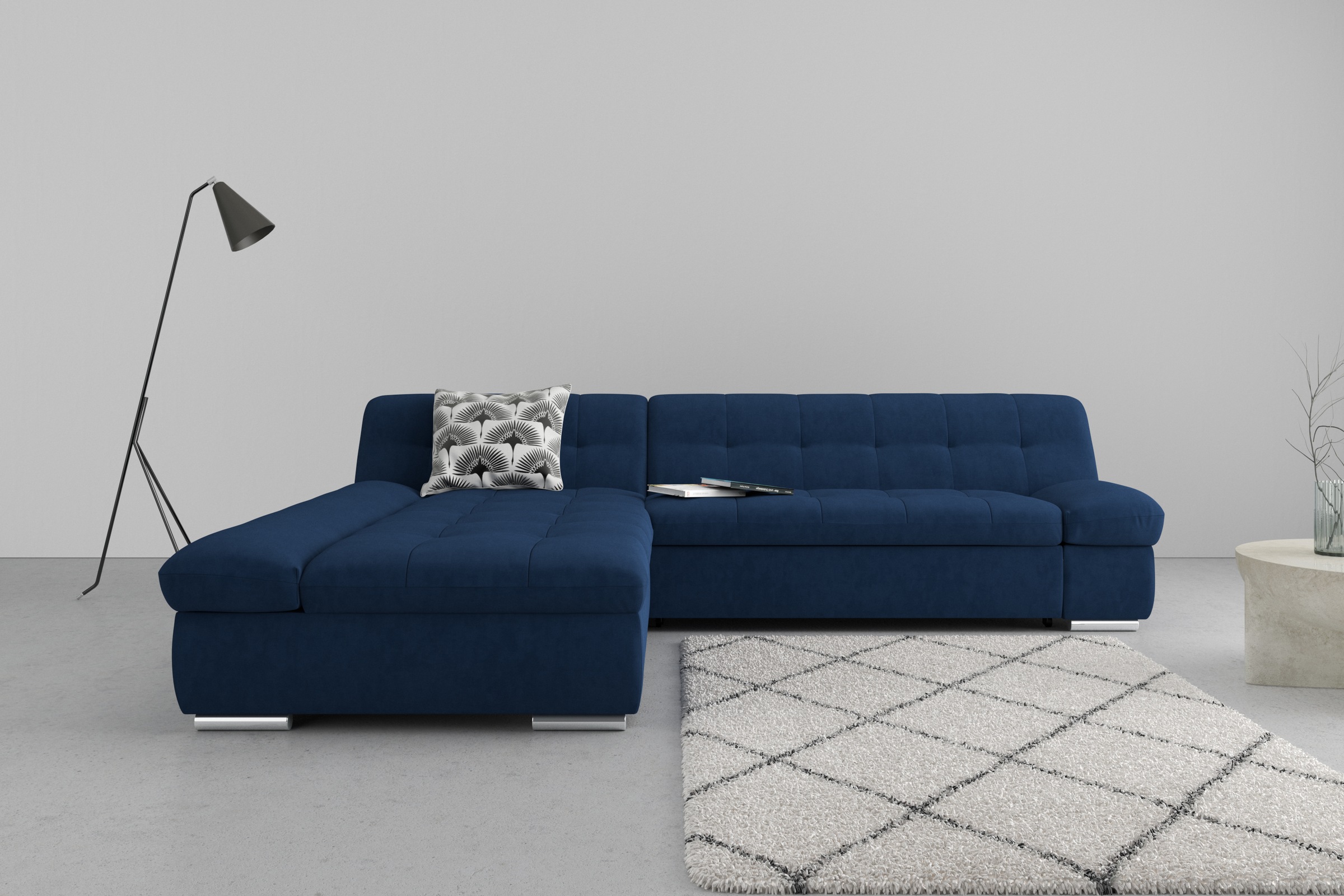 DOMO collection Ecksofa "Mona L-Form" wahlweise mit Bettfunktion günstig online kaufen