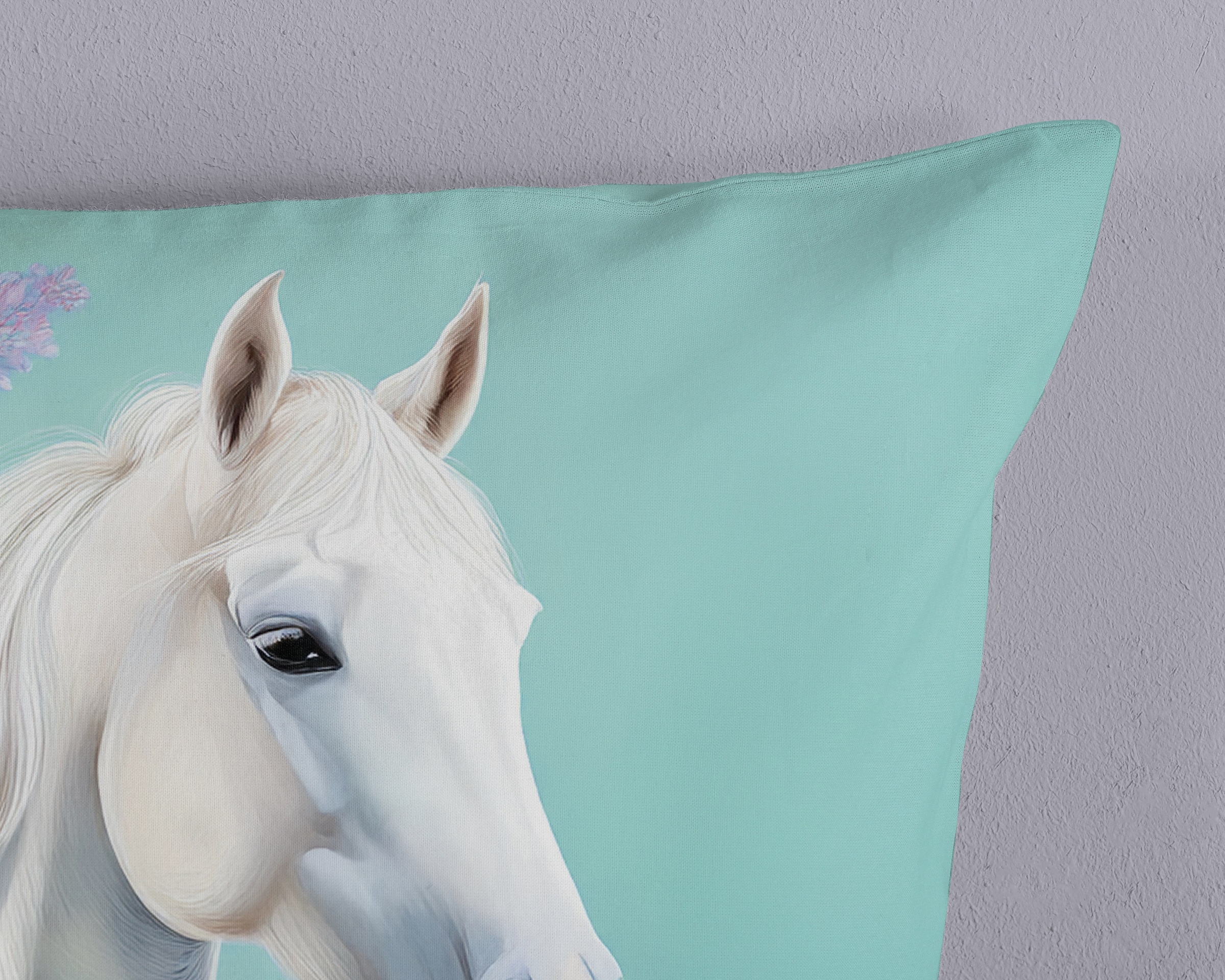 good morning Kinderbettwäsche »Binky« 2 Baumwolle, Renforcé, 135x200, Wendeoptik, Kind, Mädchen, Pferd