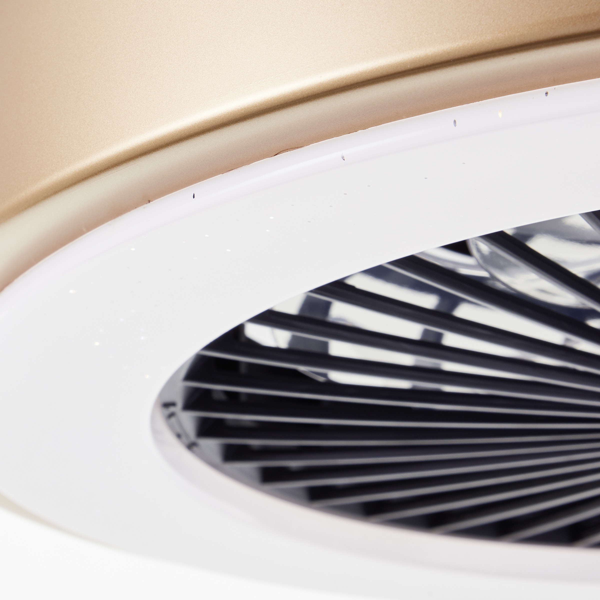 Brilliant LED Deckenleuchte »Slimline«, LED Deckenleuchte, Ventilator, ICRGB, CCT, 49 cm, 4700 lm, 3000-6500 K