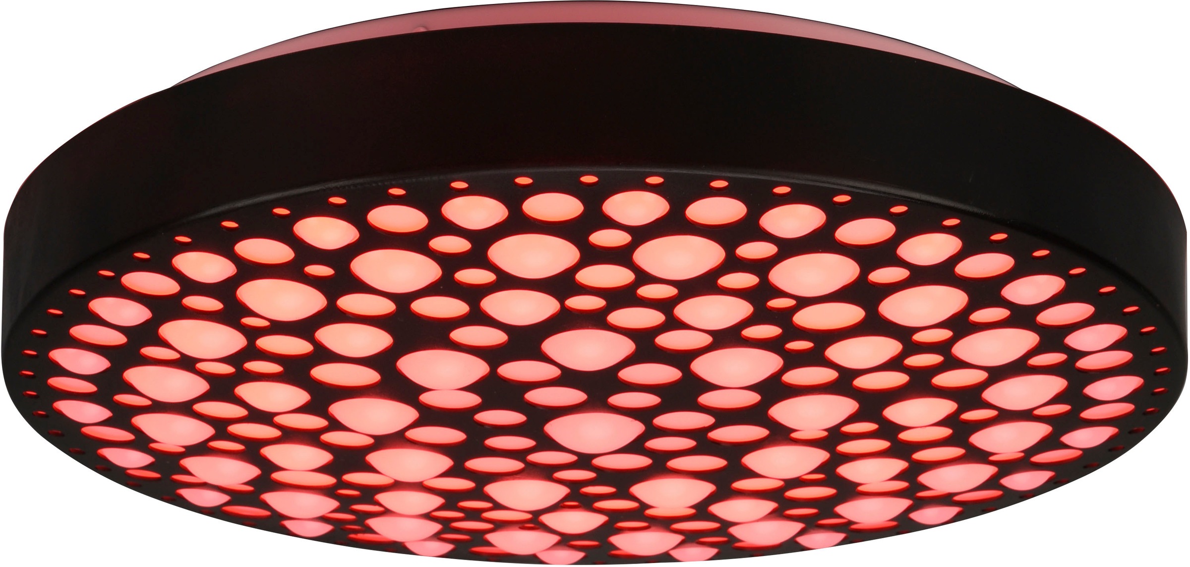 TRIO Leuchten LED flammig-flammig, Deckenleuchte | Nachtlicht BAUR »Chizu«, 1 Fernbedienung, per Regenbogen dimmbar RGB-Wechsel, Memory