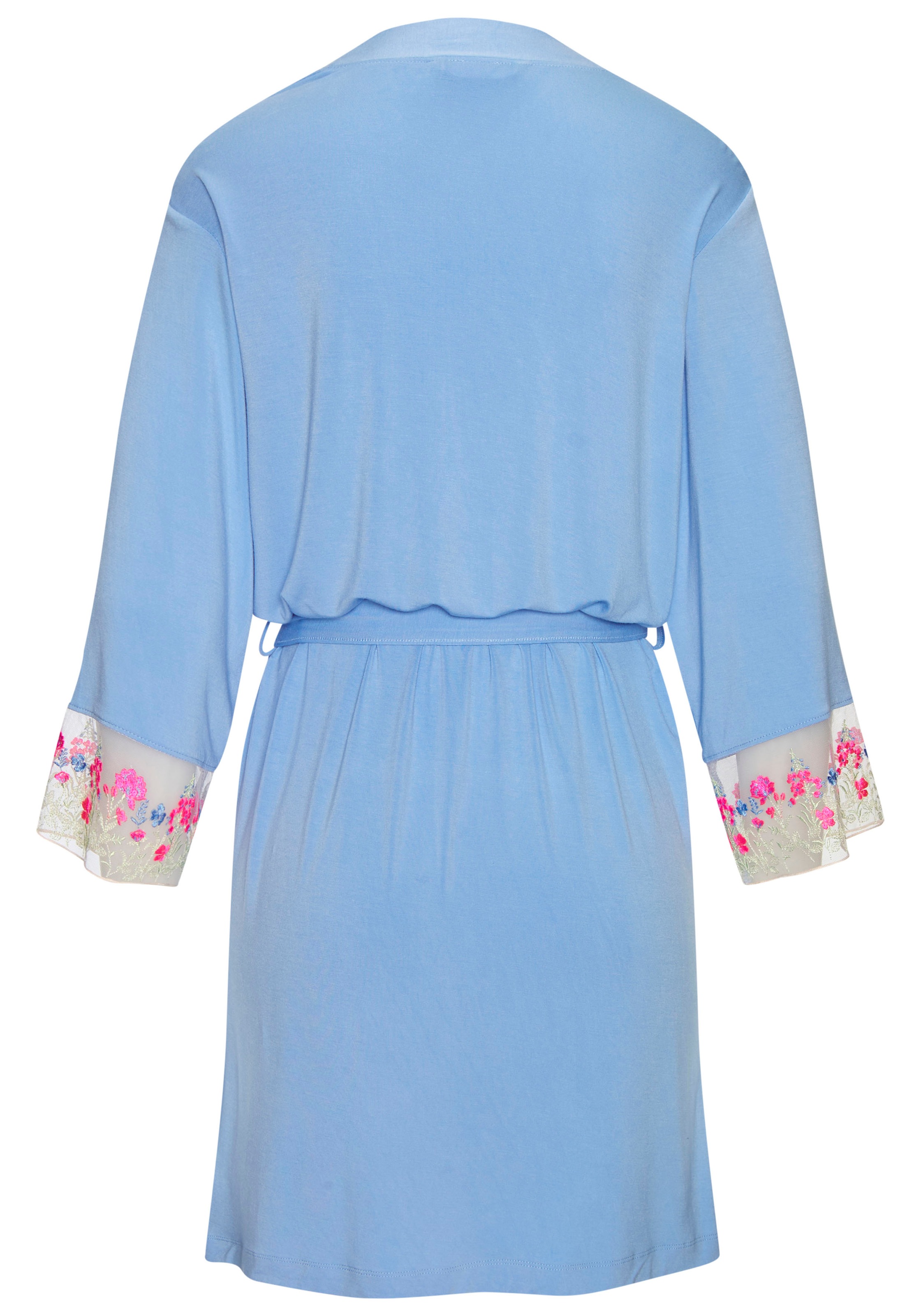 LASCANA Kimono, mit schönen Spitzeneinsätzen