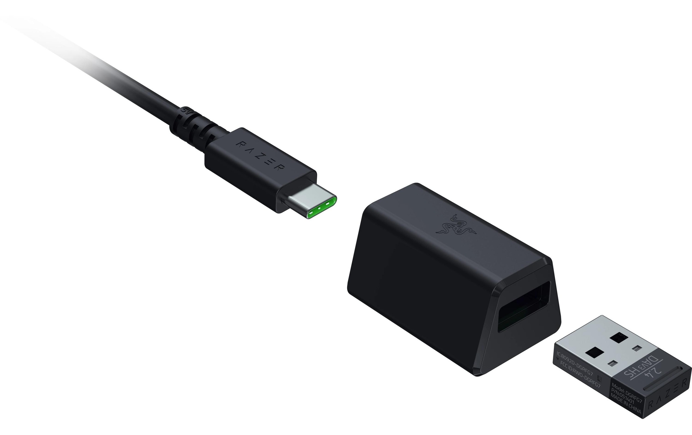 RAZER Gaming-Maus »DeathAdder V3 HyperSpeed« kabelgebunden | kabellos