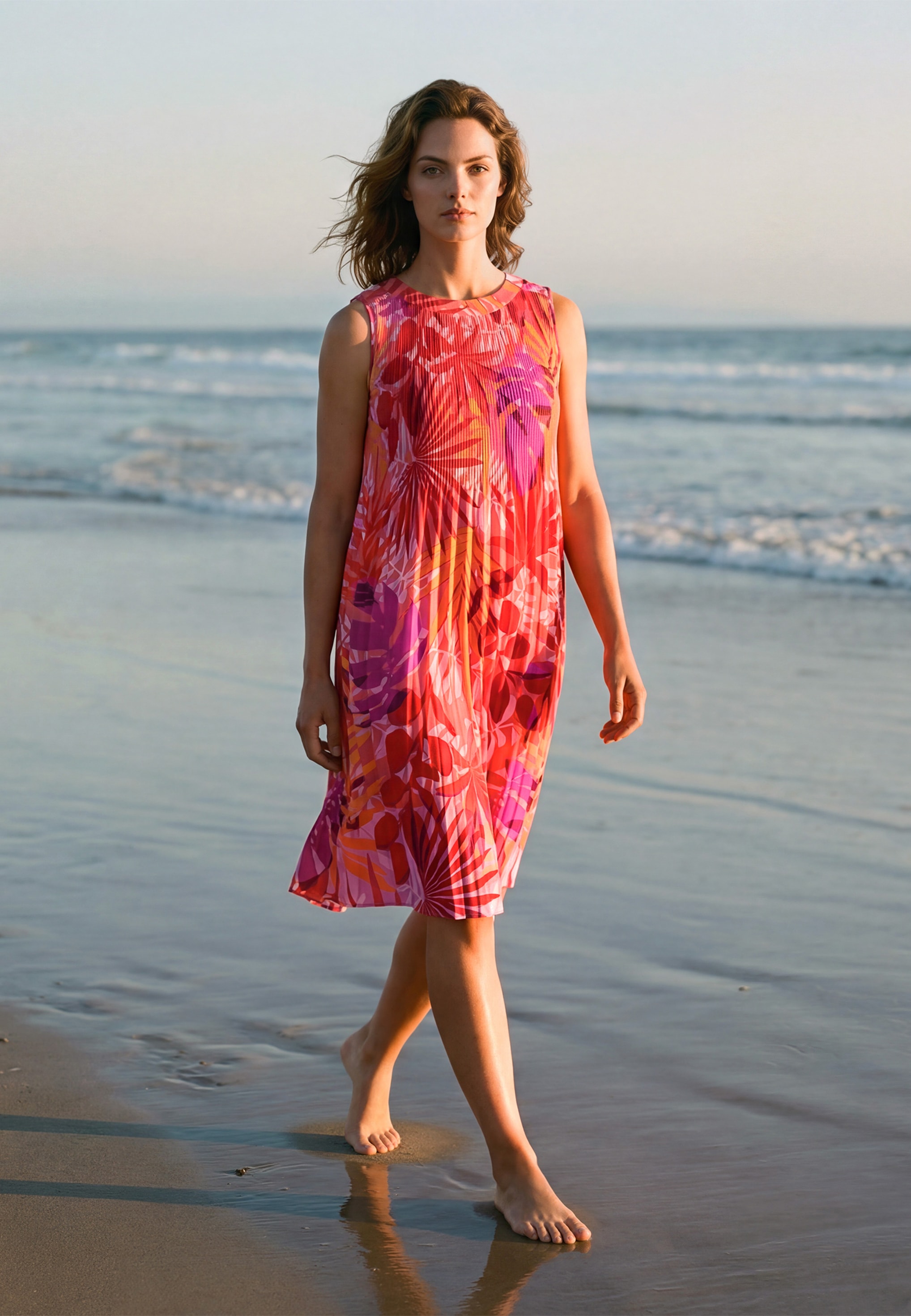 Betty Barclay Plisseekleid »Damen ohne Arm« Ohne Tasche