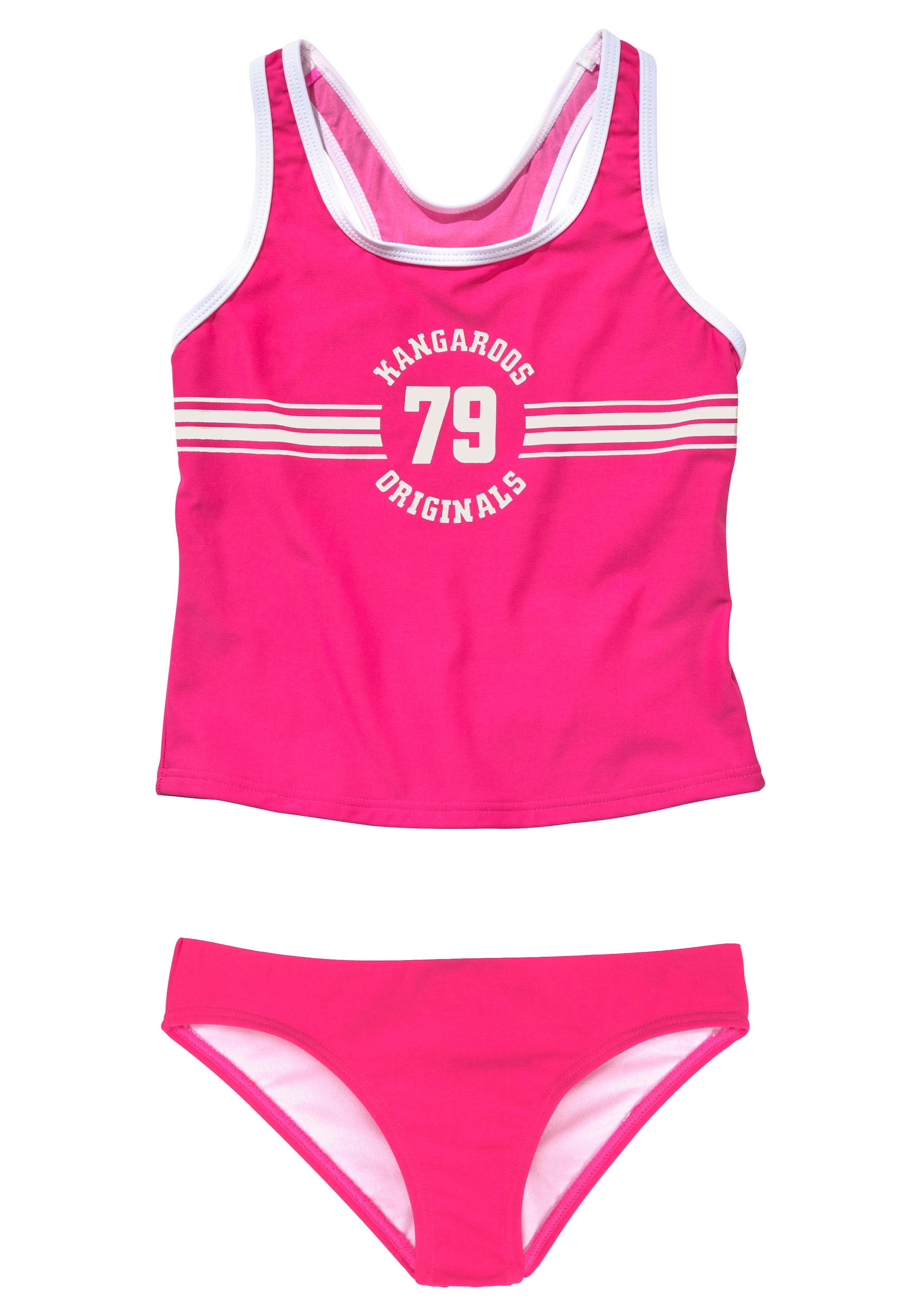 mit sportlichem bestellen »Sporty«, BAUR | Tankini KangaROOS Frontdruck