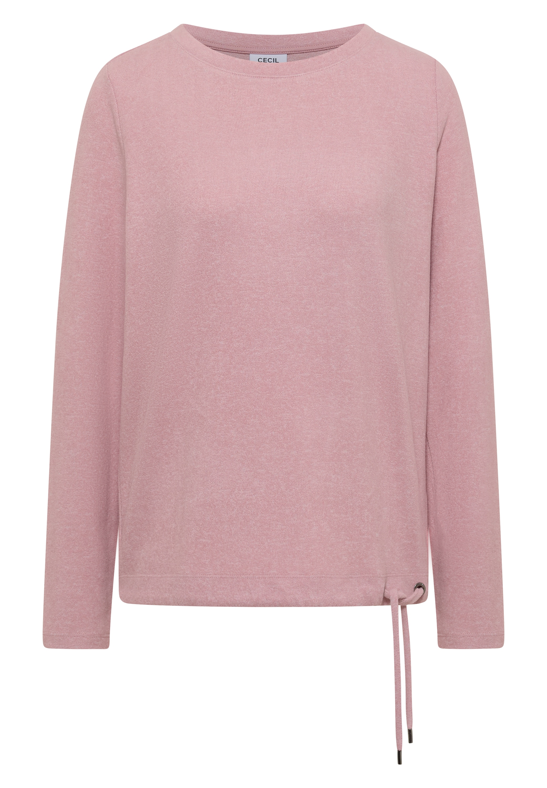 Cecil Langarmshirt aus softem Materialmix