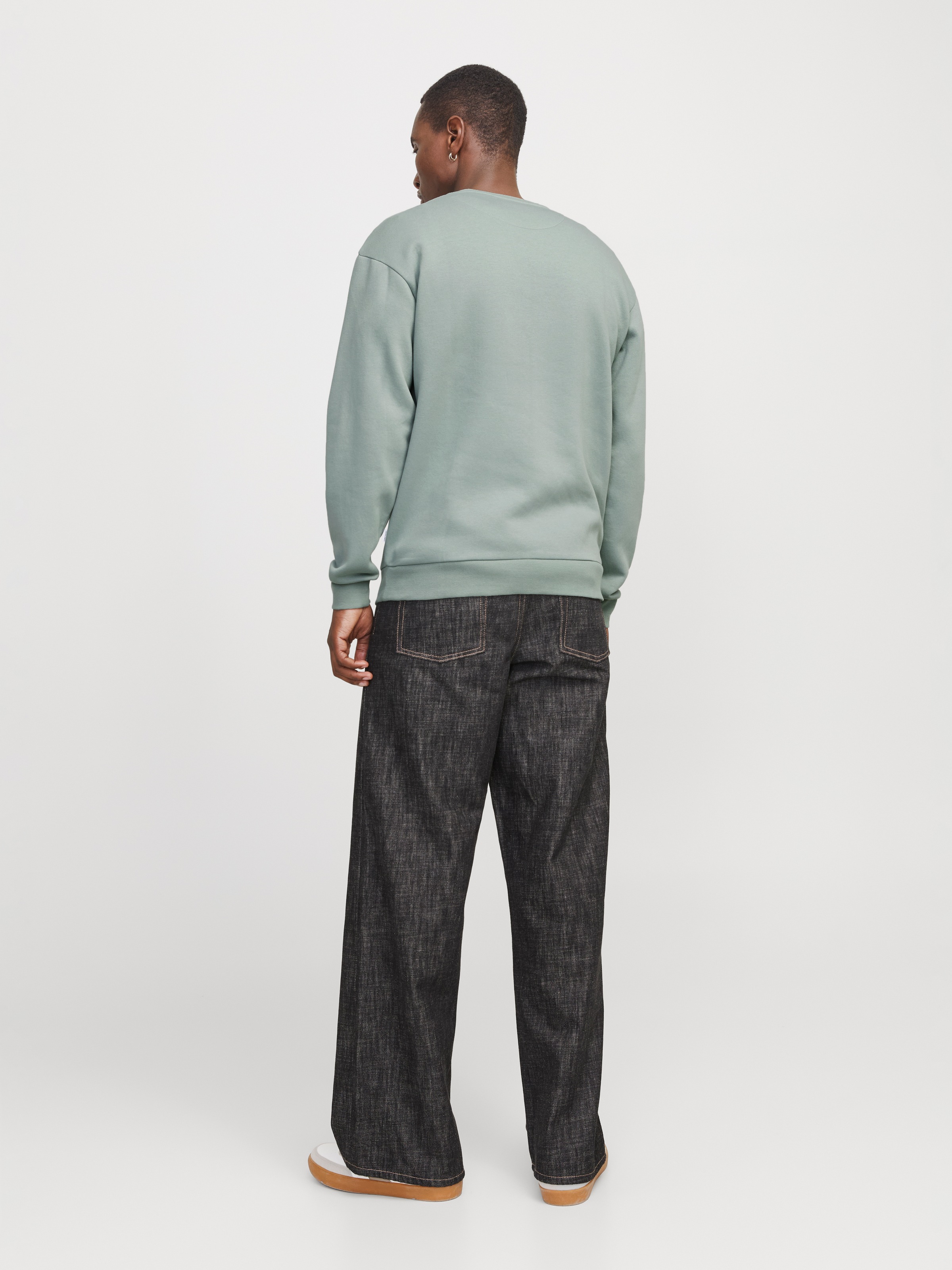 Jack & Jones Sweatshirt »JJEBRADLEY mit Rippbündchen für Alltag und Freizeit«, mit Rippbündchen