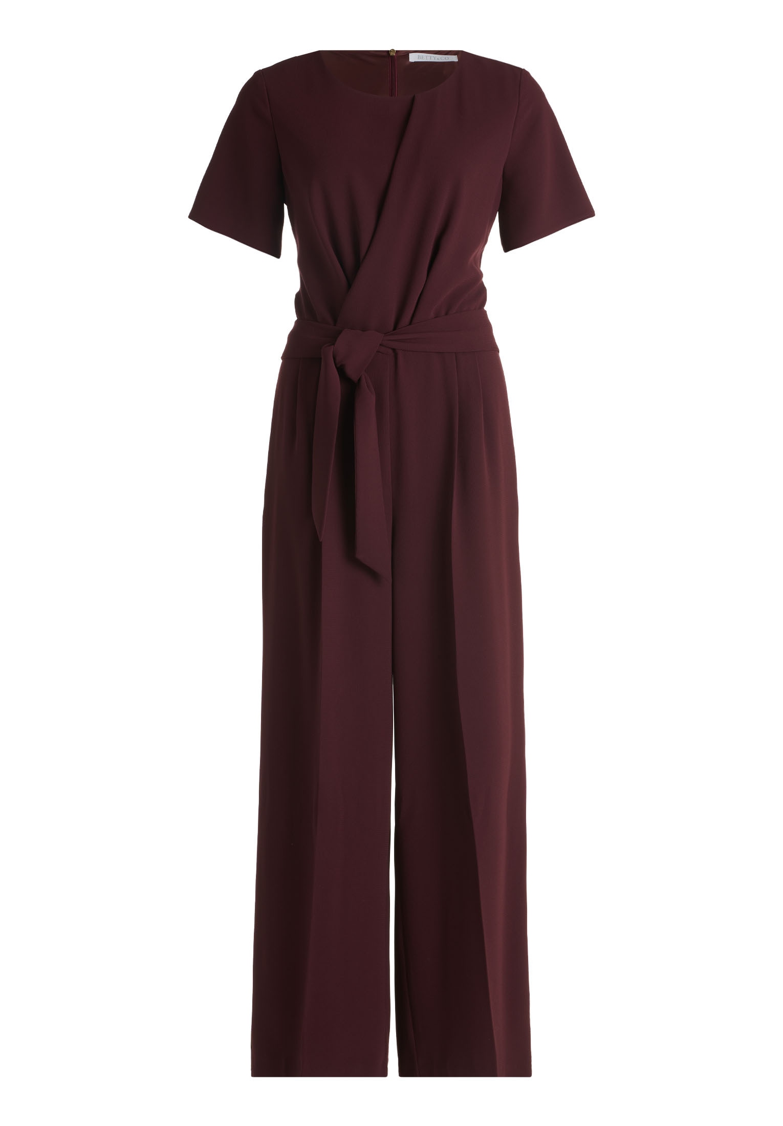 Betty&Co Overall "Betty & Co Damen Jumpsuit mit Bindegürtel", (1 tlg.) günstig online kaufen