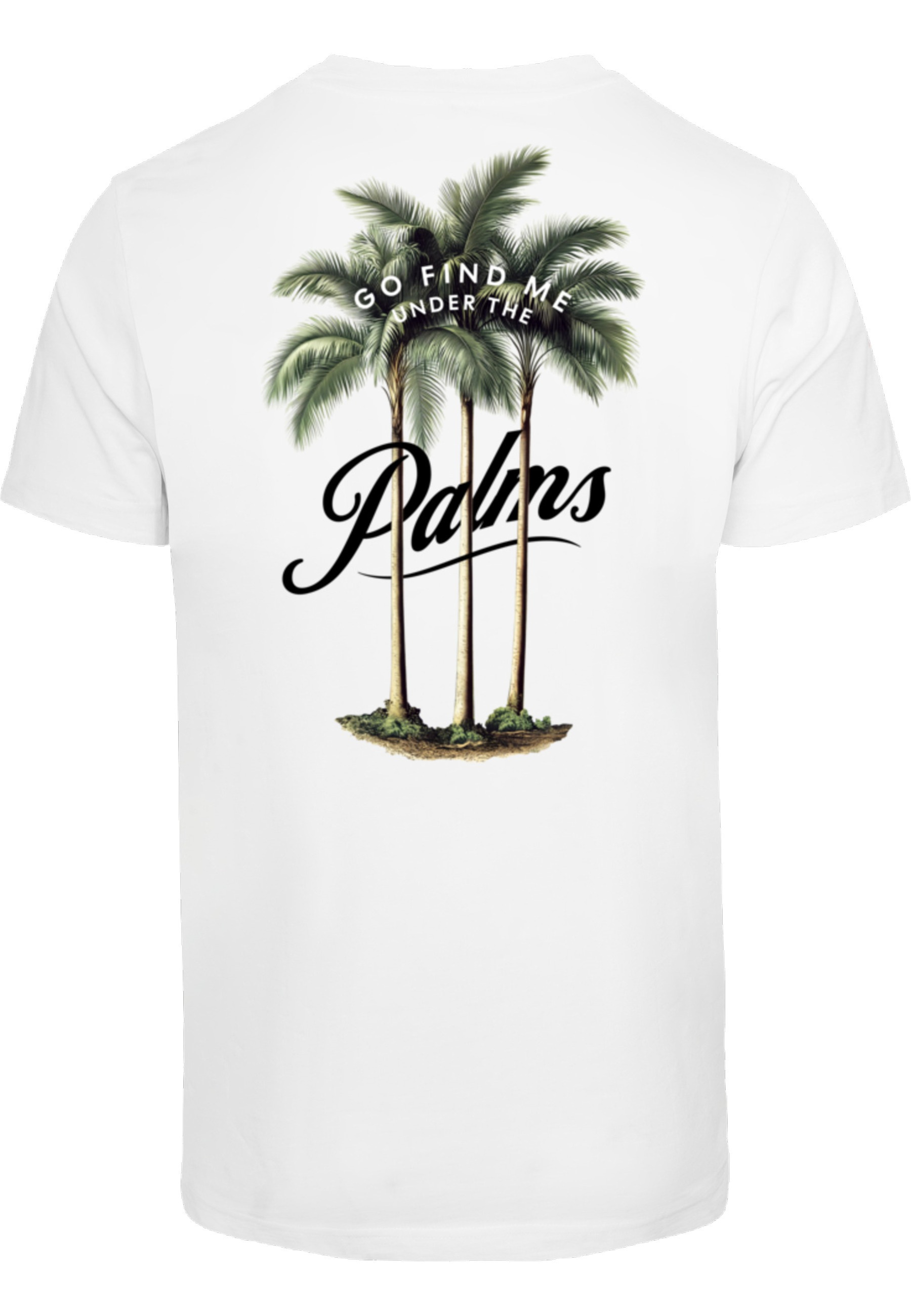 MisterTee T-Shirt »MisterTee Three Palms Tee« 1 Stk.