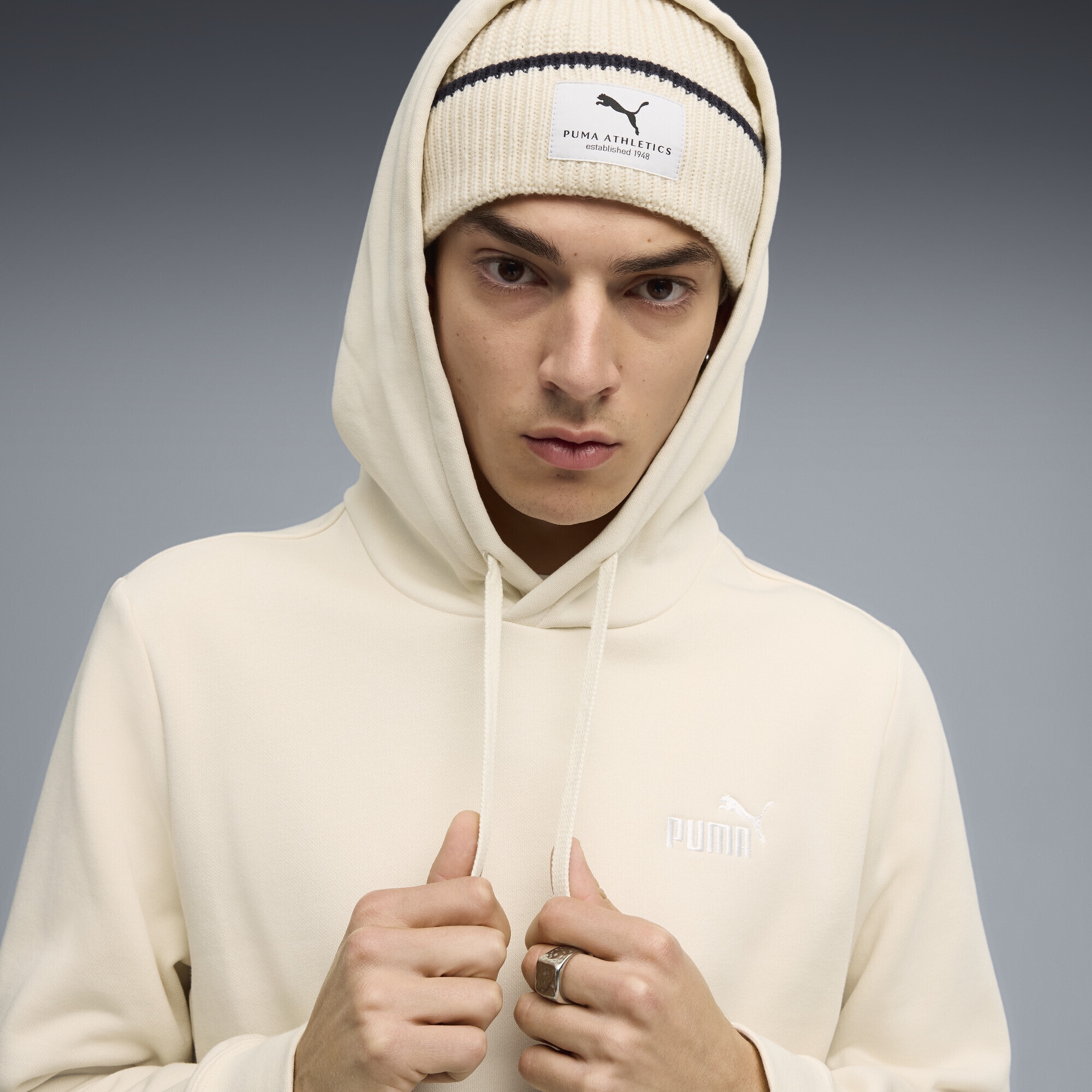 PUMA Hoodie »Essentials Small No. 1 Logo Hoodie Herren«