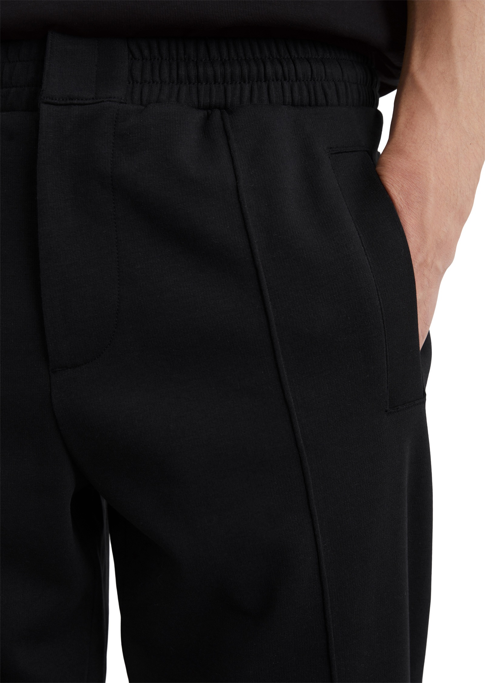 Marc O'Polo Jerseyhose »mit Bundfaltennaht«