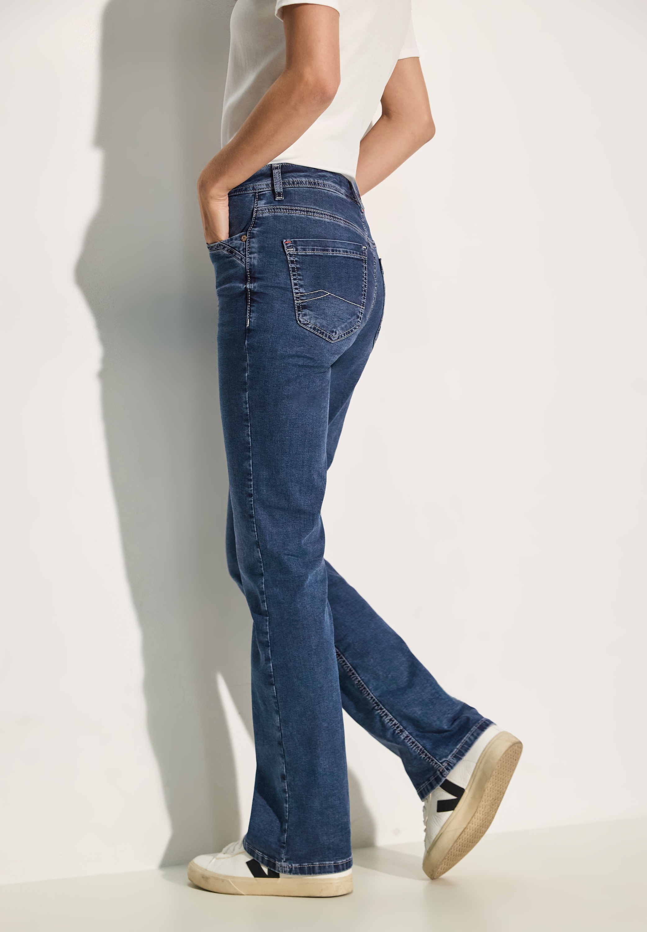 Cecil Bootcut-Jeans »Style Toronto«, im Five-Pocket Style