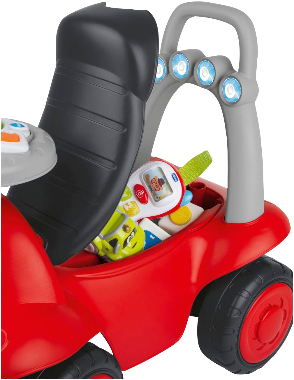 Chicco Lauflernhilfe »2in1 Lauflerhilfe und Rutscher Billy«, teilweise aus recyceltem Material; Made in Europe