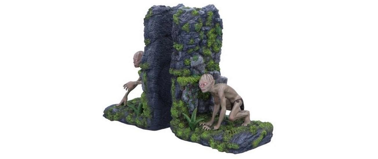NEMESIS NOW Merchandise-Figur »Herr der Ringe Gollum & Smeagol« Offiziell lizenzierte, handbemalte Buchstützen