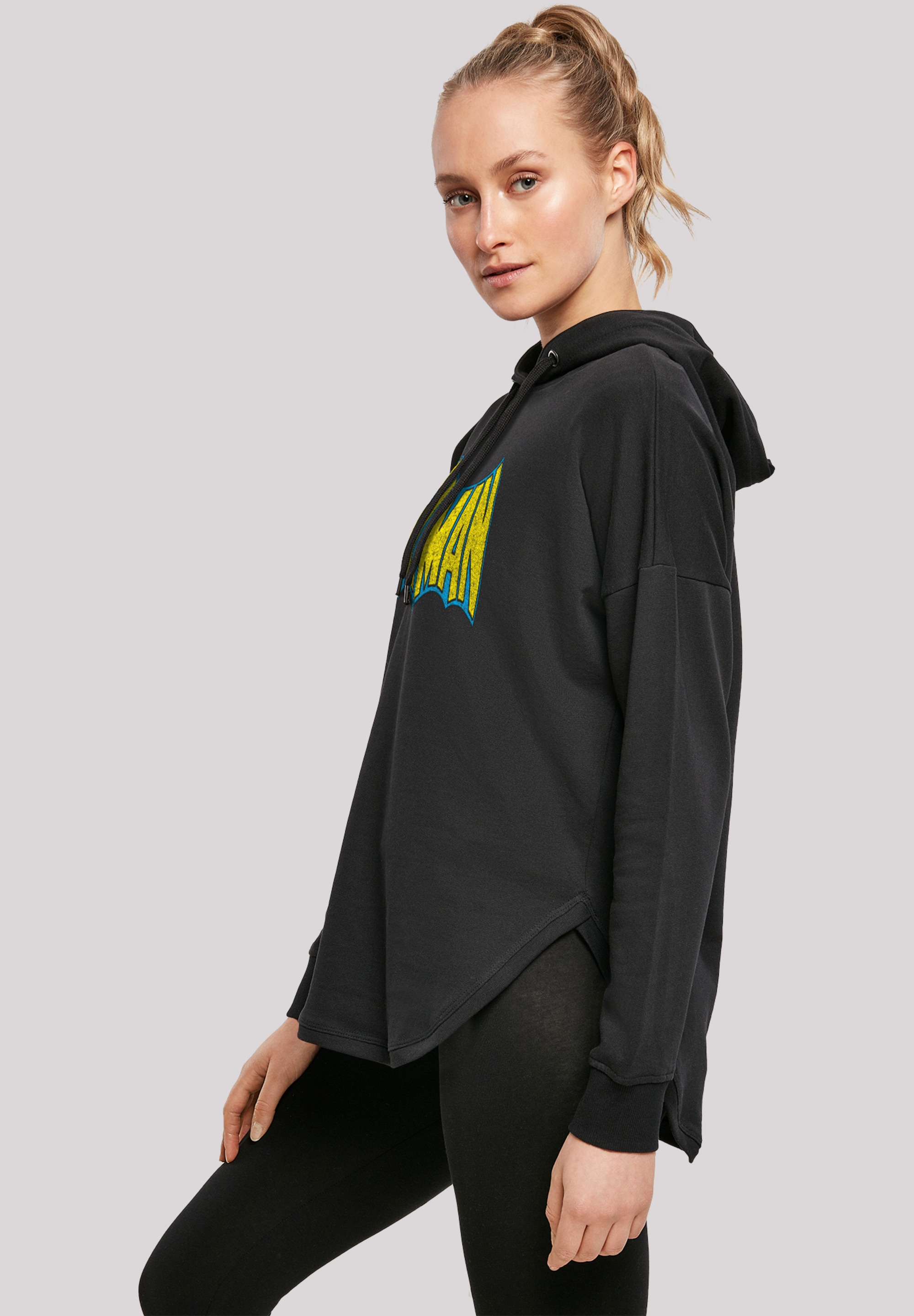 F4NT4STIC Kapuzenpullover »DC Comics Batman Crackle Logo«, Print