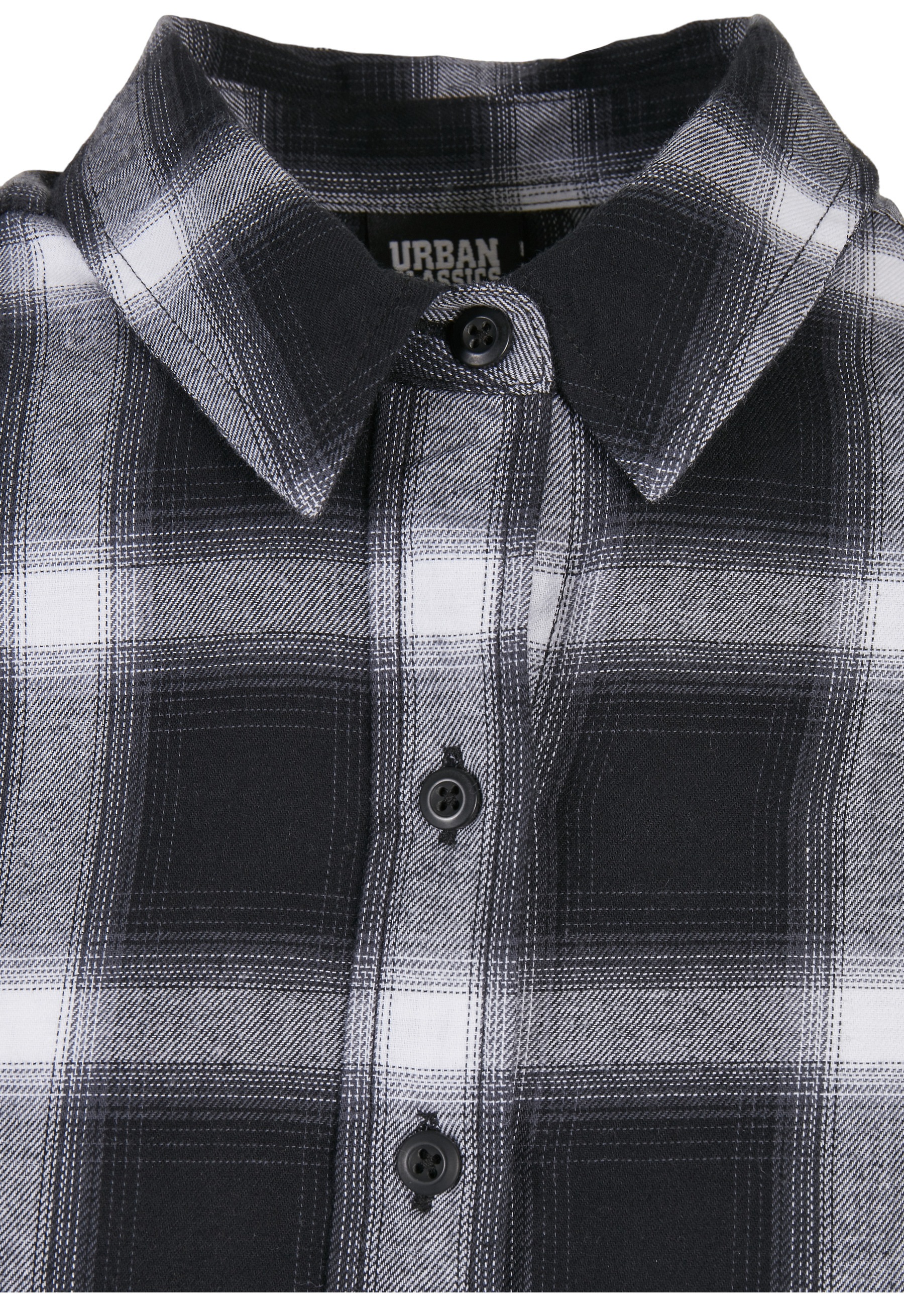 Thumbnail - URBAN CLASSICS Shirtkleid "Urban Classics Damen Ladies Cotton Check Shirt Dress" 1 Stk. tlg.