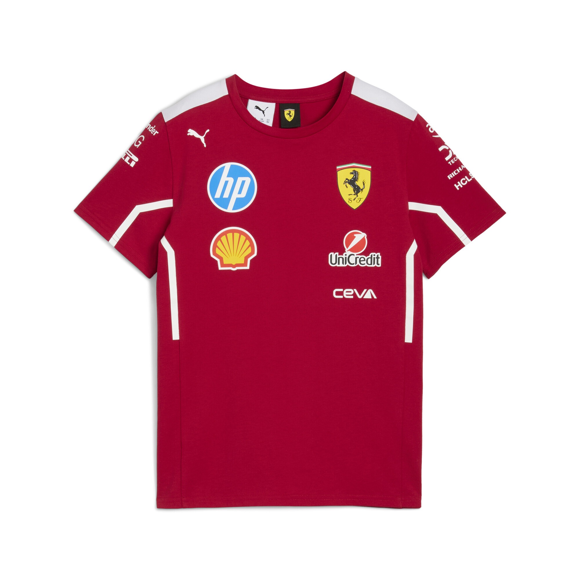 PUMA T-Shirt »Scuderia Ferrari HP 2025 Team T-Shirt Jugendliche«
