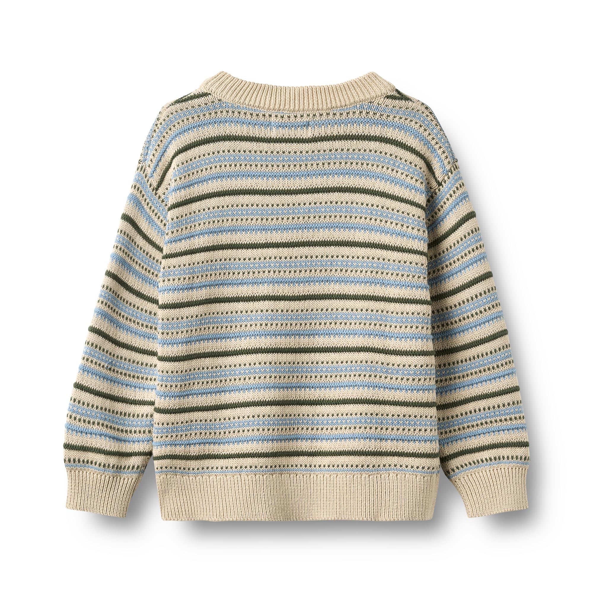 WHEAT Strickpullover »Jacquard Pullover Harlow« Baumwolle