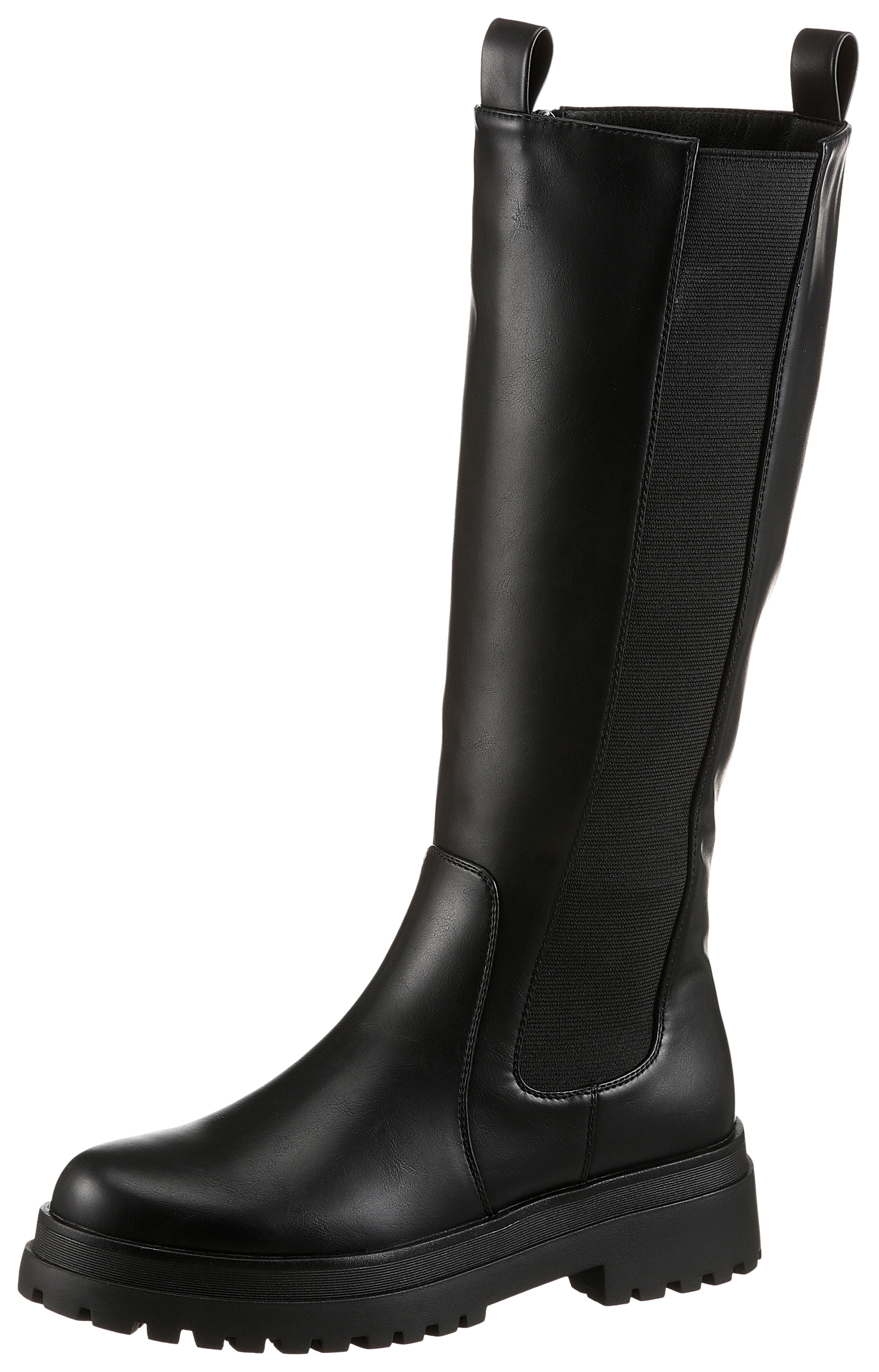 Thumbnail - Aniston SHOES Stiefel mit Stretcheinsatz und Reißverschluss - NEUE KOLLEKTION