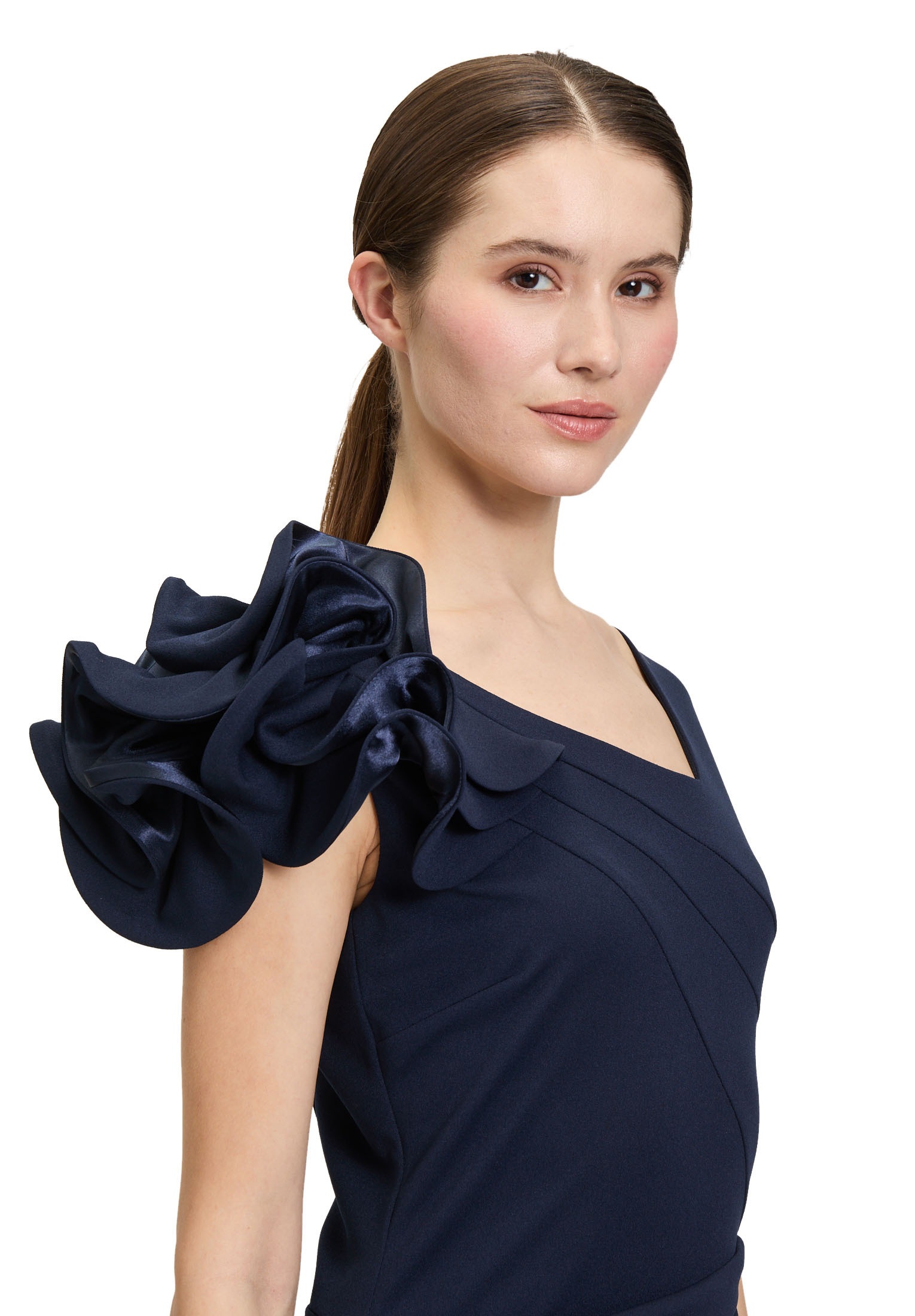 Vera Mont Abendkleid »Vera Mont Damen Abendkleid figurbetont«, Volant
