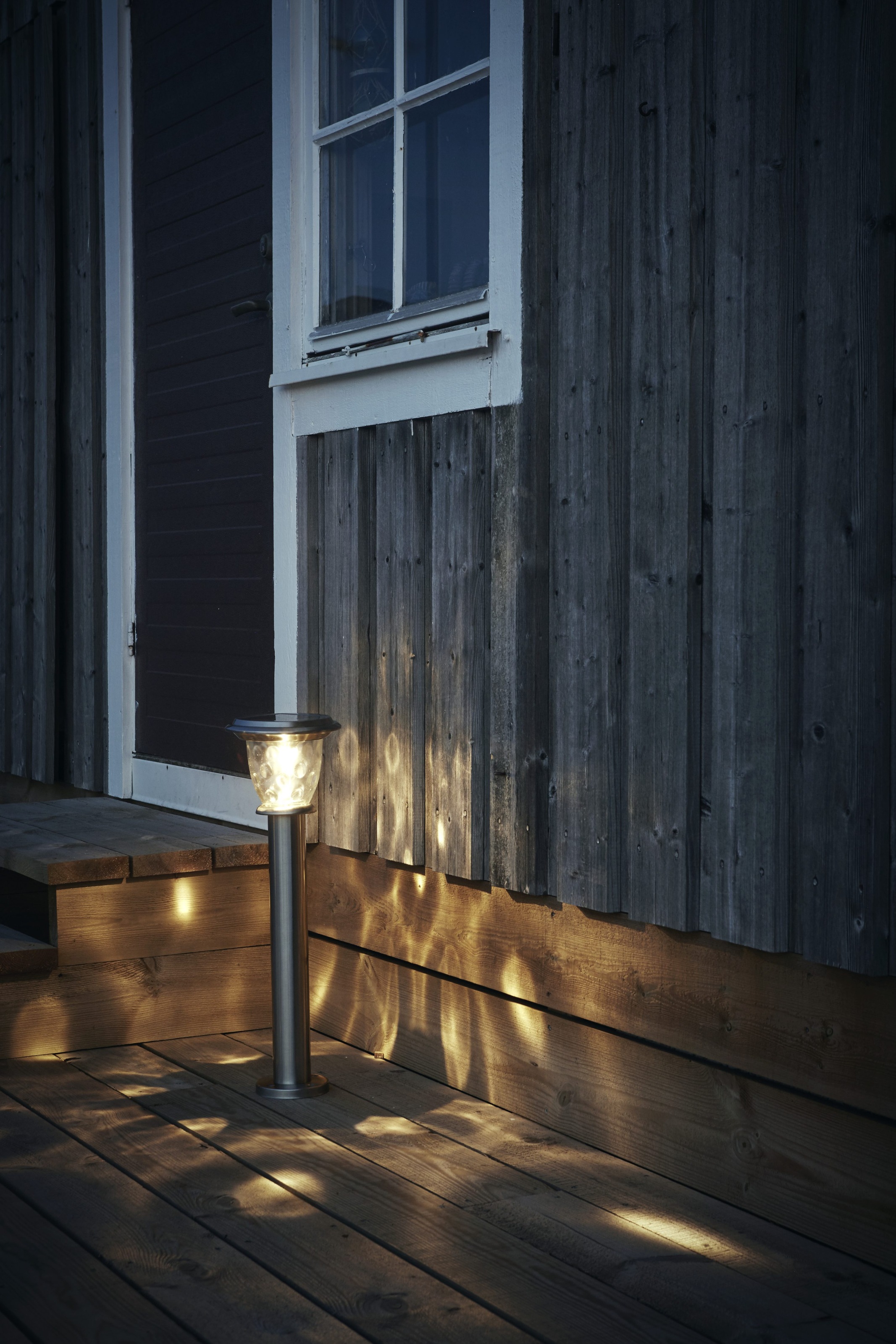 Parforce Traditional Hunting LED Solarleuchte »Solar-Wegleuchte Pireus« LED-Board 1 Stk. Warmweiß 20 lm, Dämmerungssensor