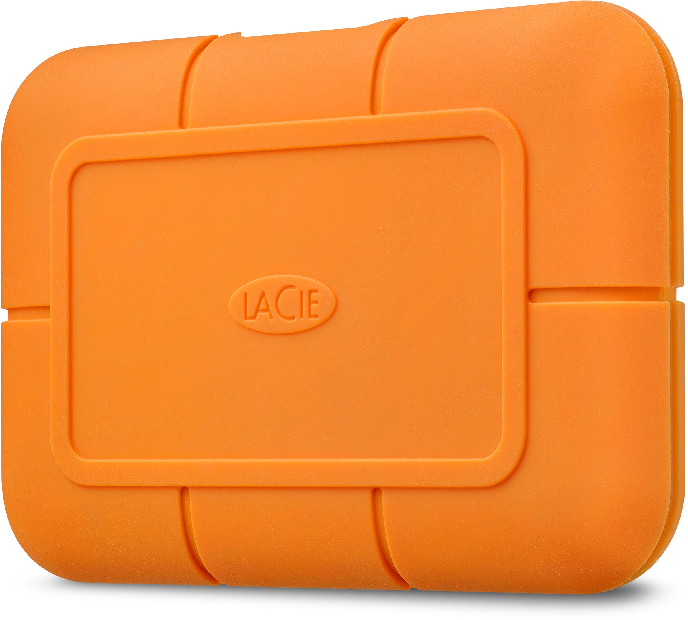 LACIE externe SSD "Rugged SSD", 500 GB, orange, Festplatten
