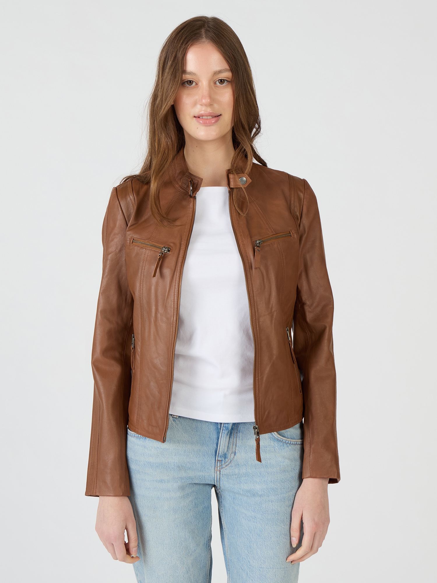 MUSTANG Lederjacke "31024083" günstig online kaufen
