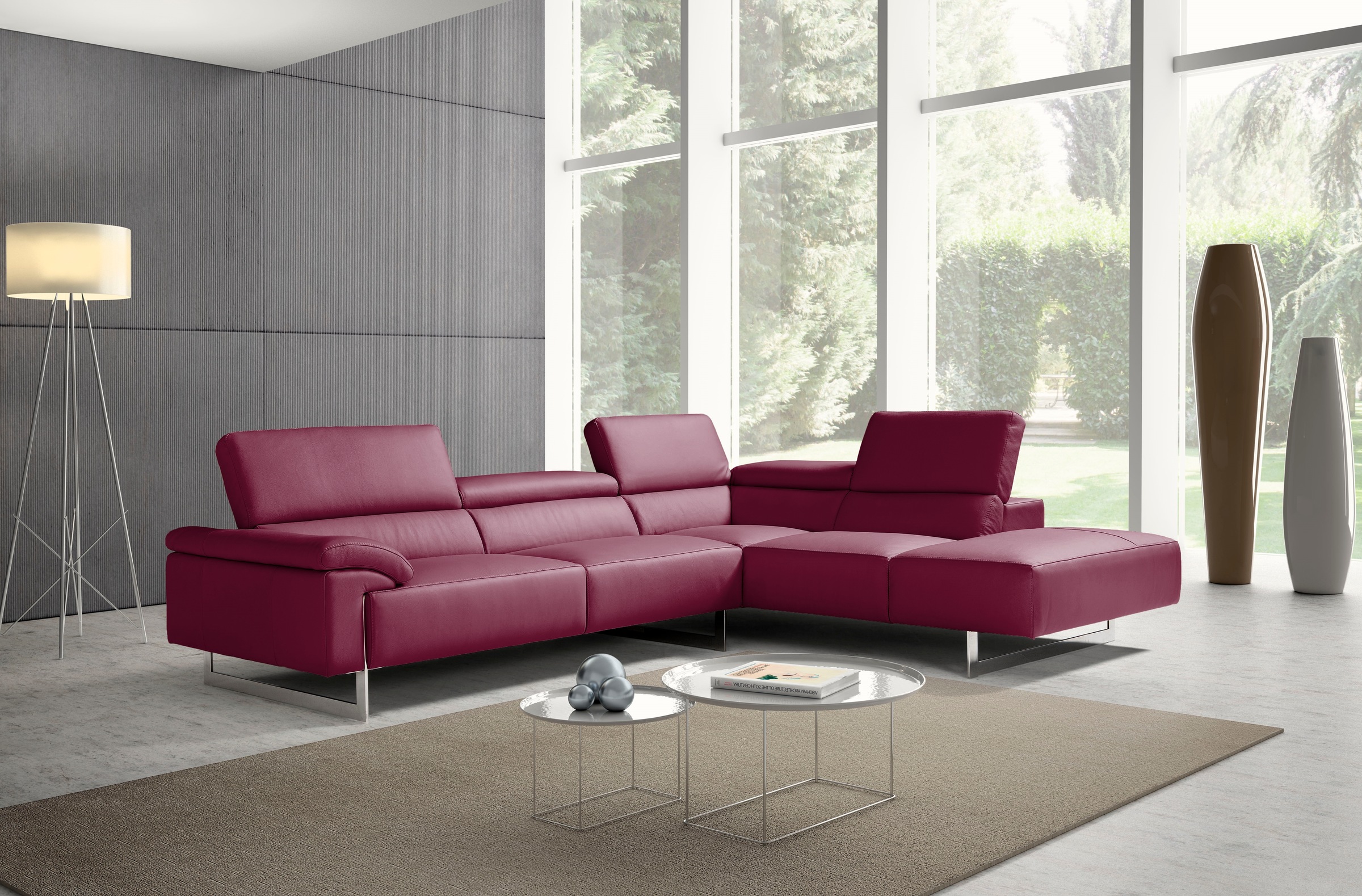 Egoitaliano Ecksofa "Malika, elegant und bequem, Designsofa, L-Form", mit O günstig online kaufen