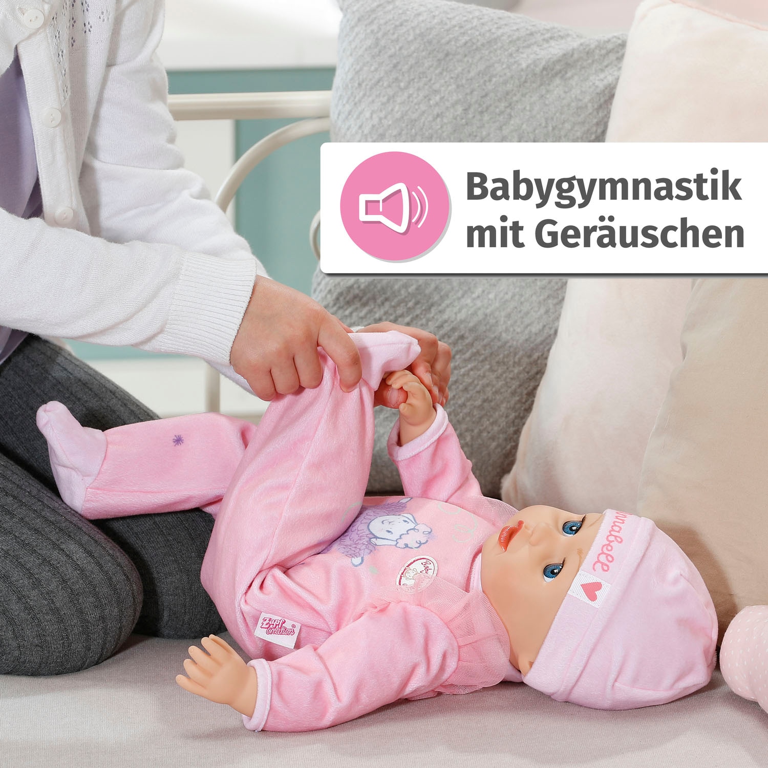 Baby Annabell Babypuppe »Interactive Annabell 43 cm«