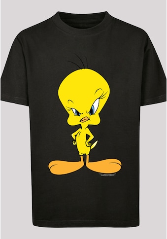 F4NT4STIC Kurzarmshirt »Kinder Angry Tweety -BLK...