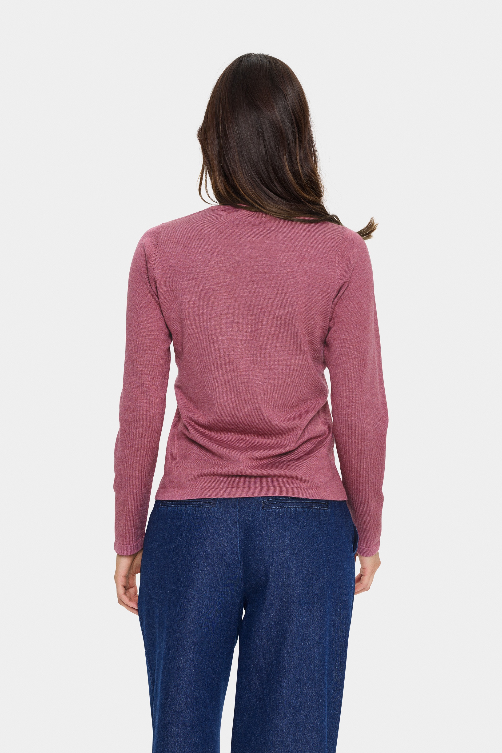 Saint Tropez "A8661, MilaSZ R-Neck Cardigan" Viskose Feinstrick, Classic Fi günstig online kaufen