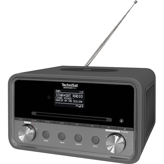 TechniSat Internet-Radio »DIGITRADIO 584 Stereoanlage«, (Bluetooth-WLAN  Digitalradio (DAB+)-UKW mit RDS-Internetradio), CD, Bluetooth, Farbdisplay,  Wireless Charging, Alexa-Sprachsteuerung | BAUR