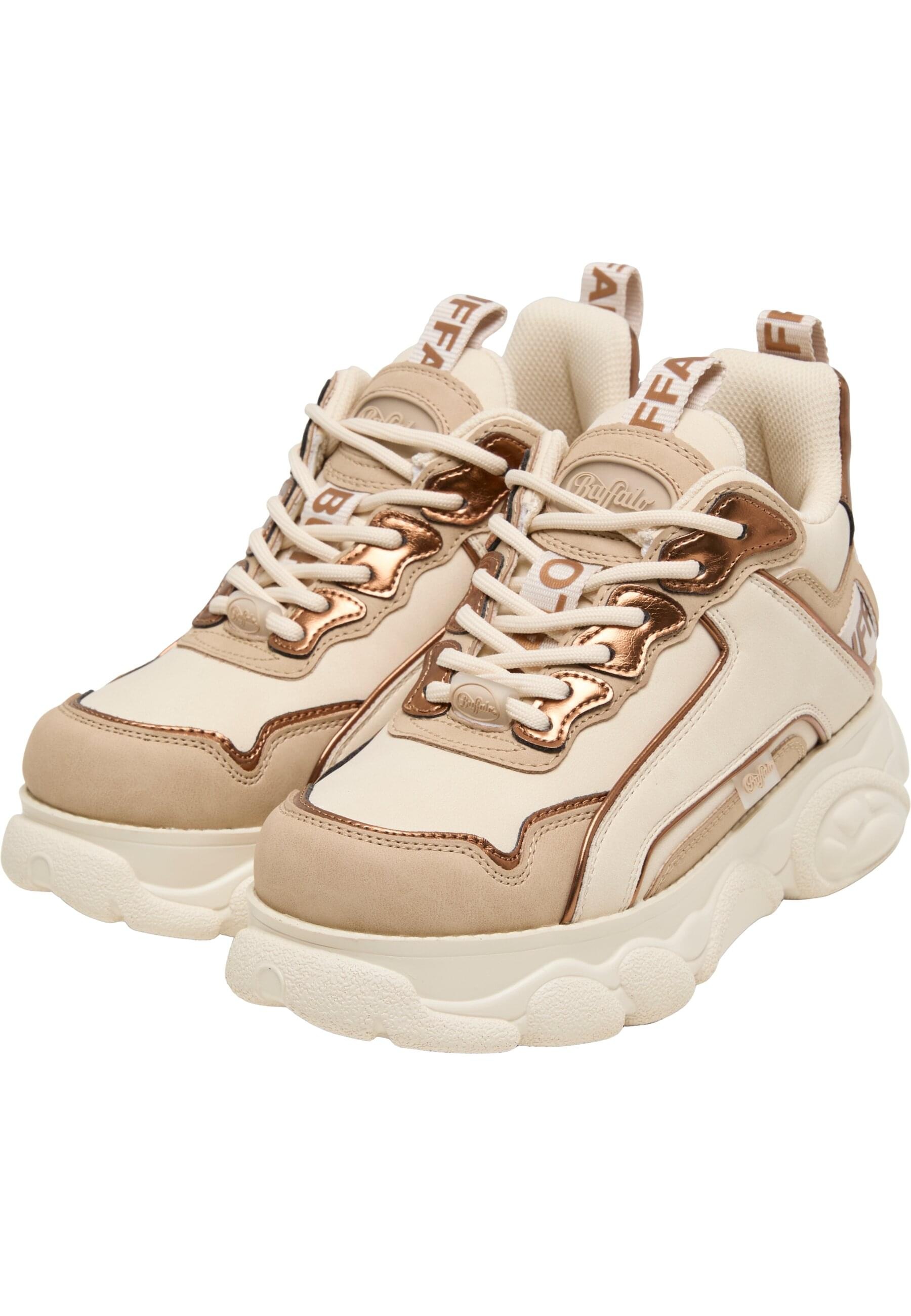 BUFFALO Damen Trainingsschuh "Buffalo CLD CHAI - VEGAN NUBUCK/NAPPA", Gr. 38beige, copper, Schuhe