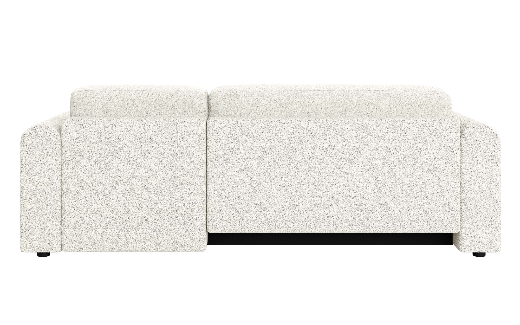 INOSIGN Ecksofa »Zacharia wahlweise Schlafsofa mit Bettkasten, B/T/H 250/166/86 cm«, L-Form mit Wellenunterfederung, Recamiere beidseitig montierbar