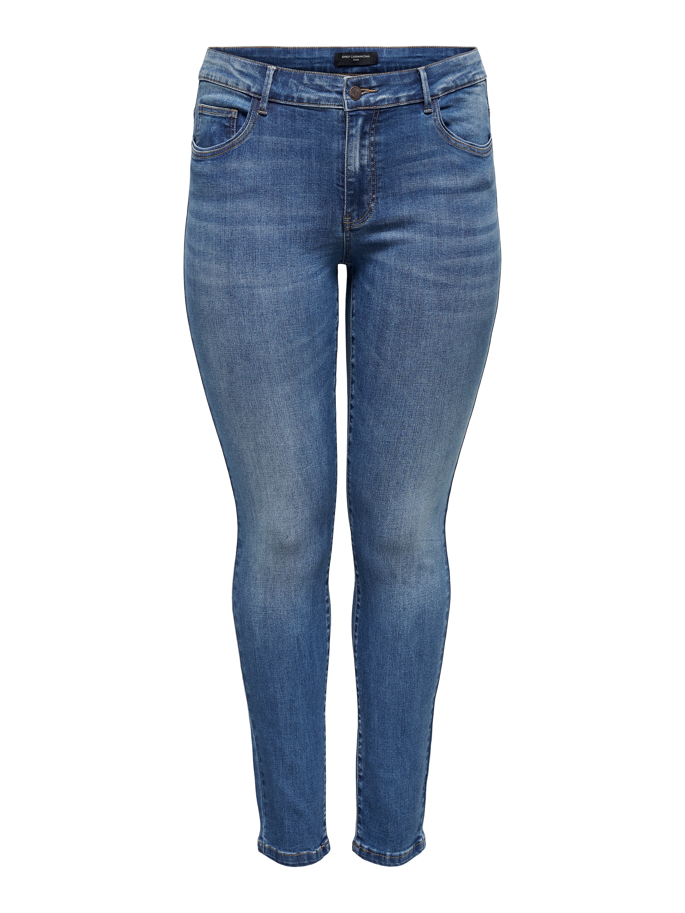 ONLY CARMAKOMA Skinny-fit-Jeans »CARSALLY REG SK DNM BJ114-3 NOOS« Materialmix, skinny fit