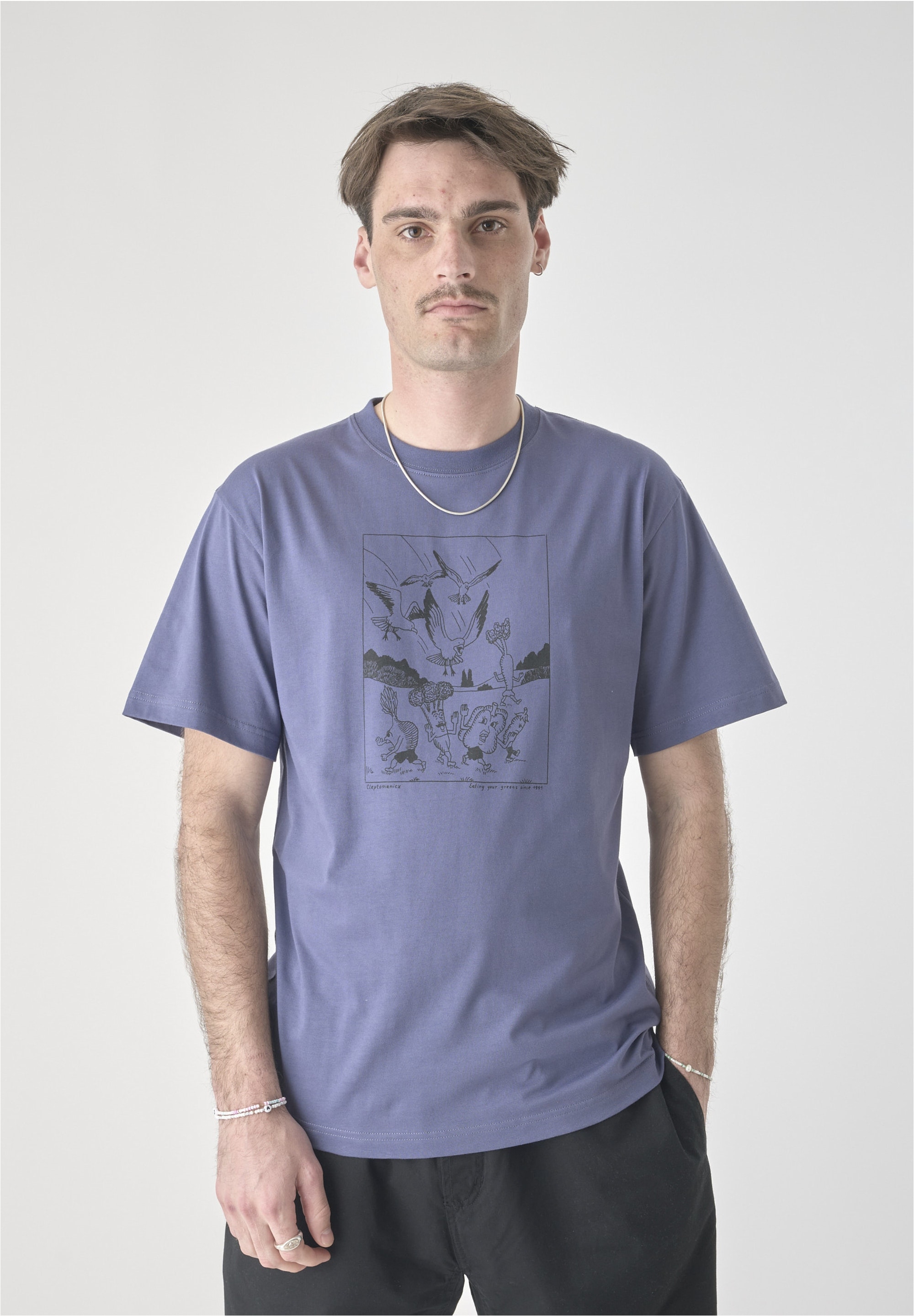 Cleptomanicx T-Shirt "Classic Tee Birds of Prey", mit lockerem Schnitt günstig online kaufen