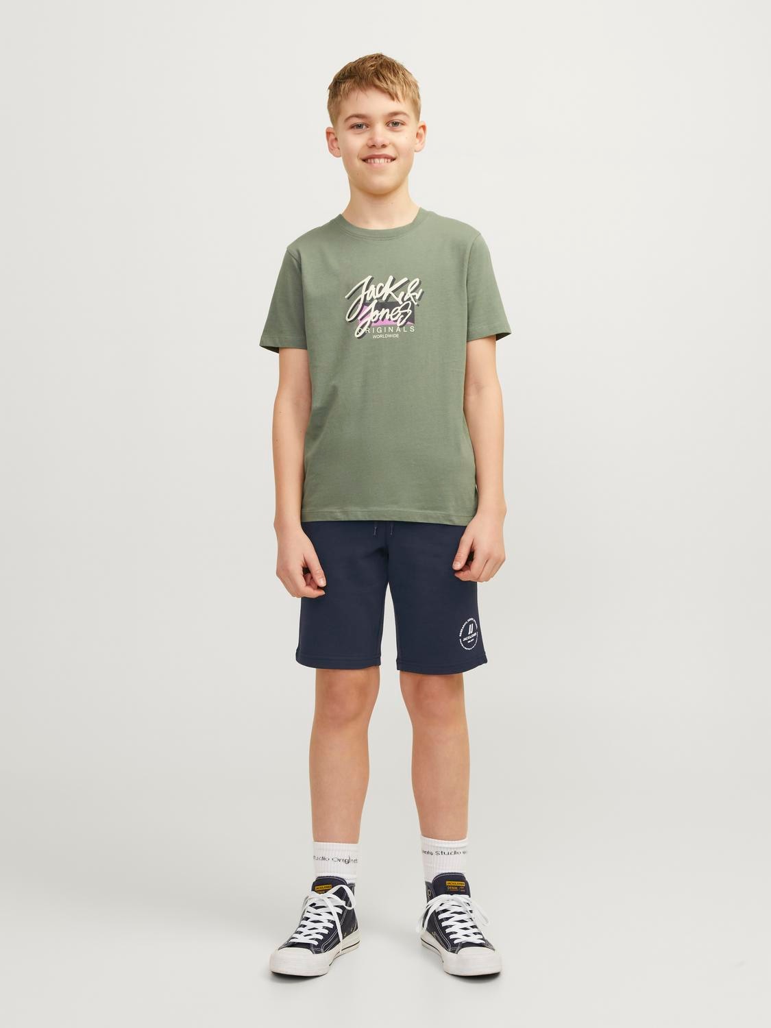 Jack & Jones Junior Sweatshorts »JPSTSWIFT SWEAT SHORTS AUT SN MNI«